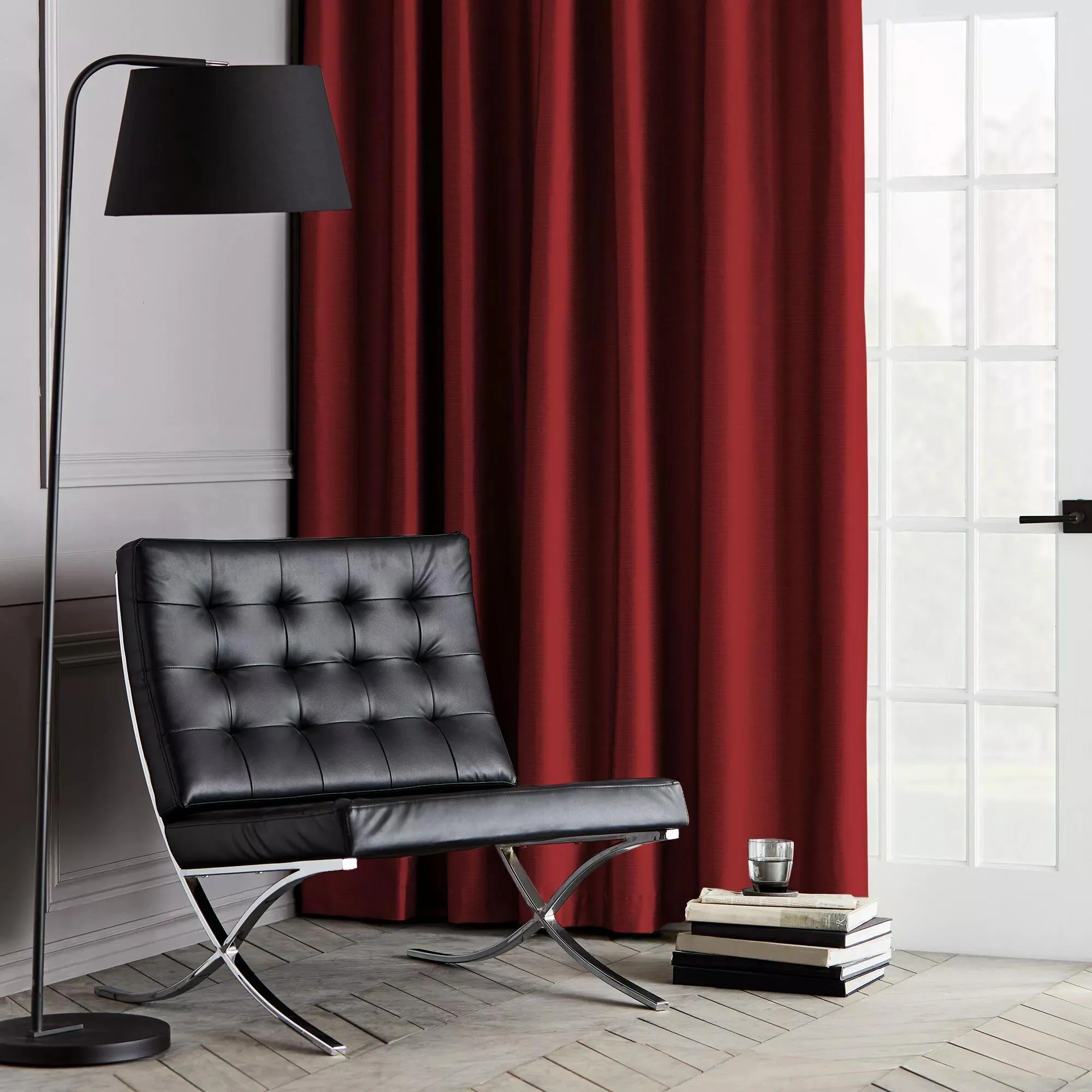 Red Pegaze Blackout Curtain