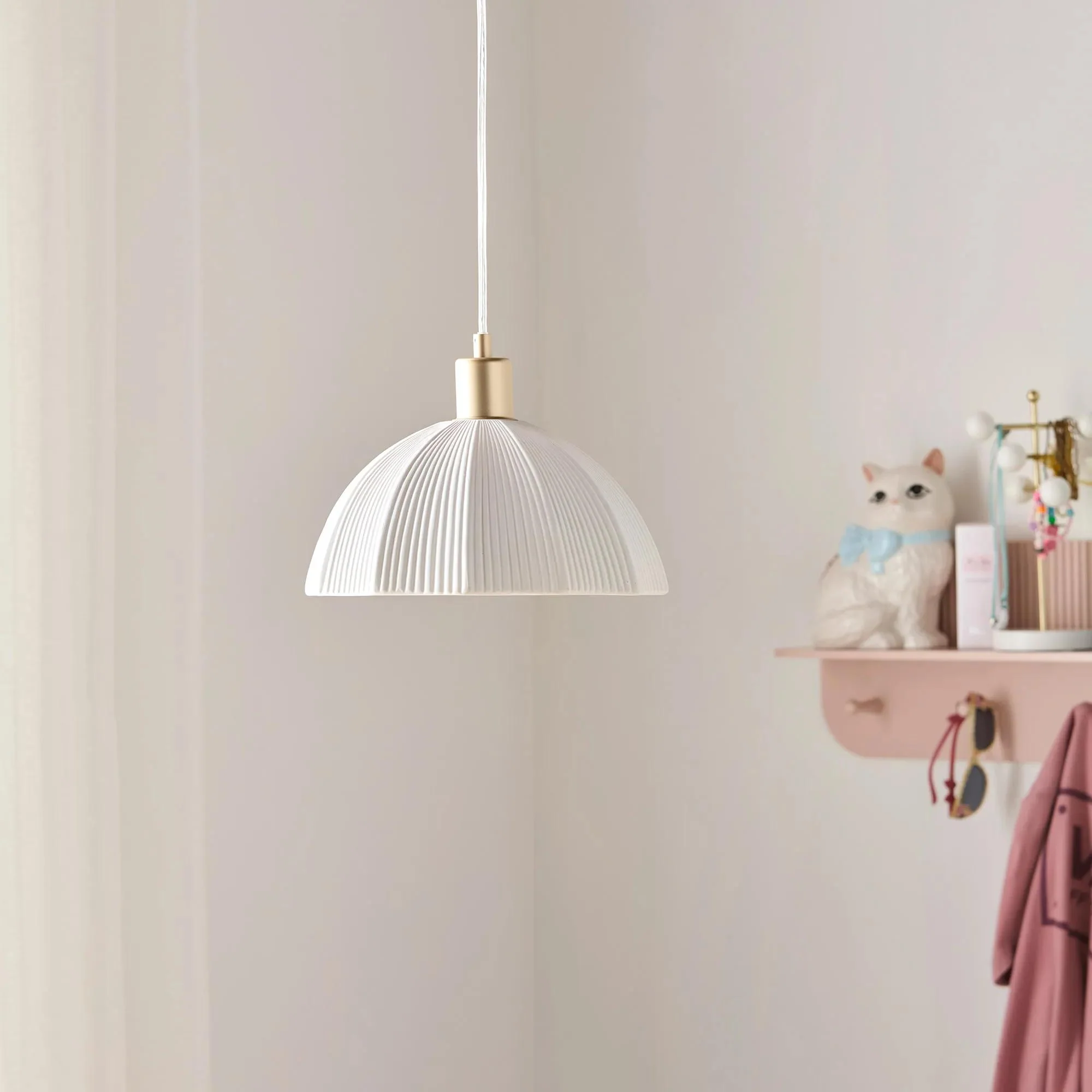 Petal Ceramic Ceiling Light - Image 6