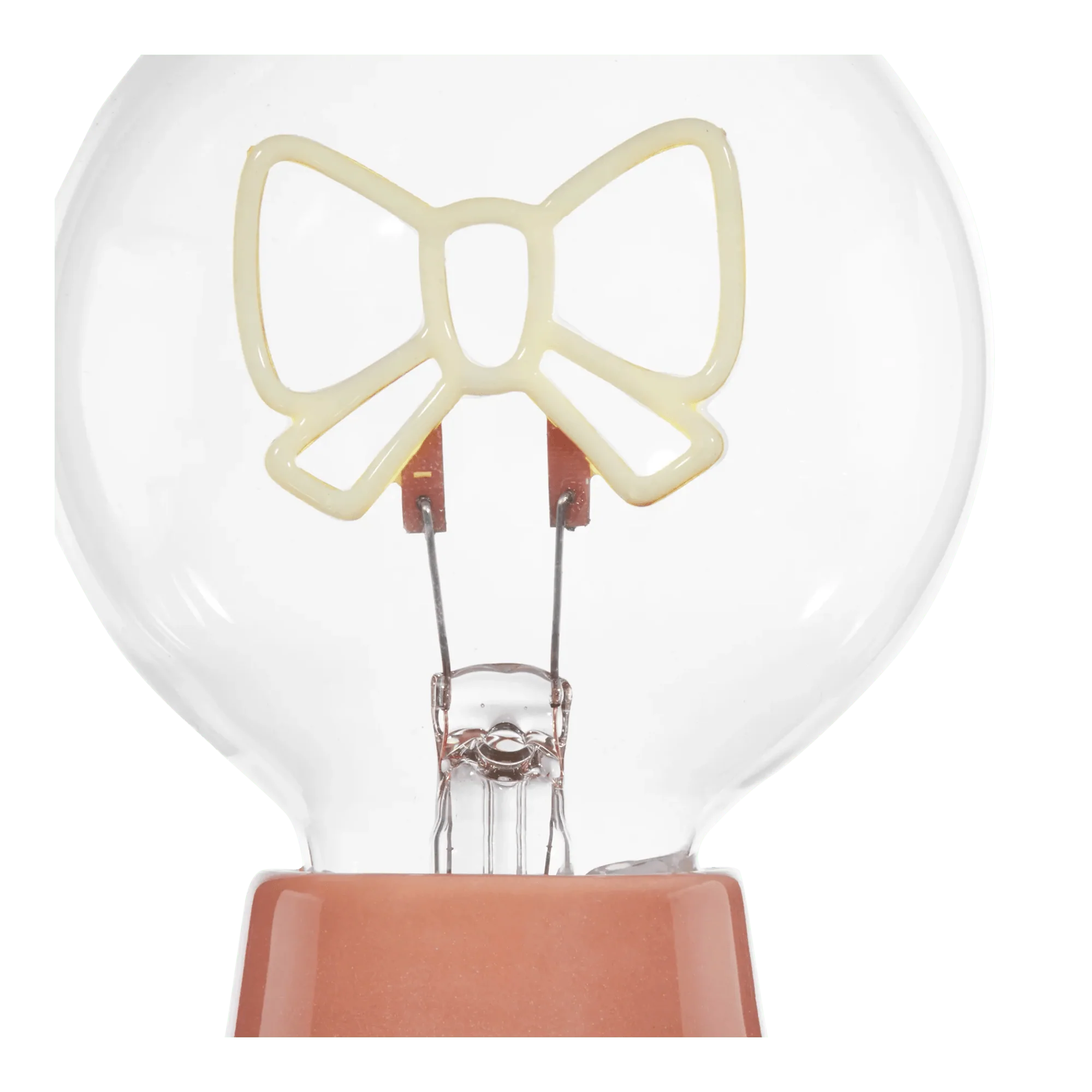 Pink Decorative Lamp with Bow-Shaped LED Bulb - Image 5