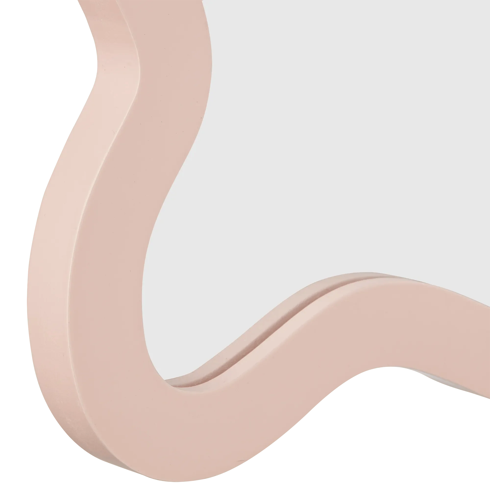 Pink Wavy Mirror - Image 3
