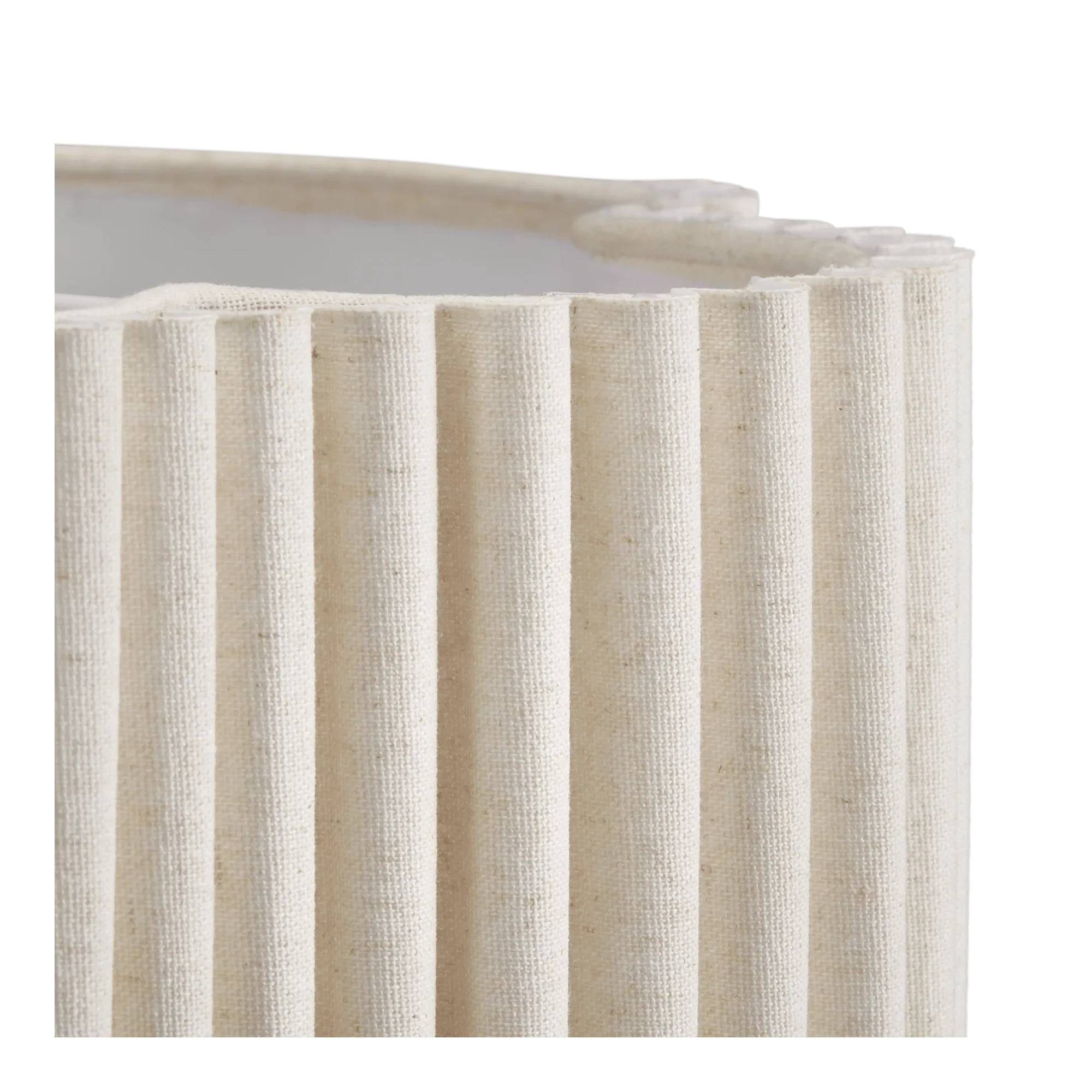 Pleated Linen Ceiling Lamp - Image 5