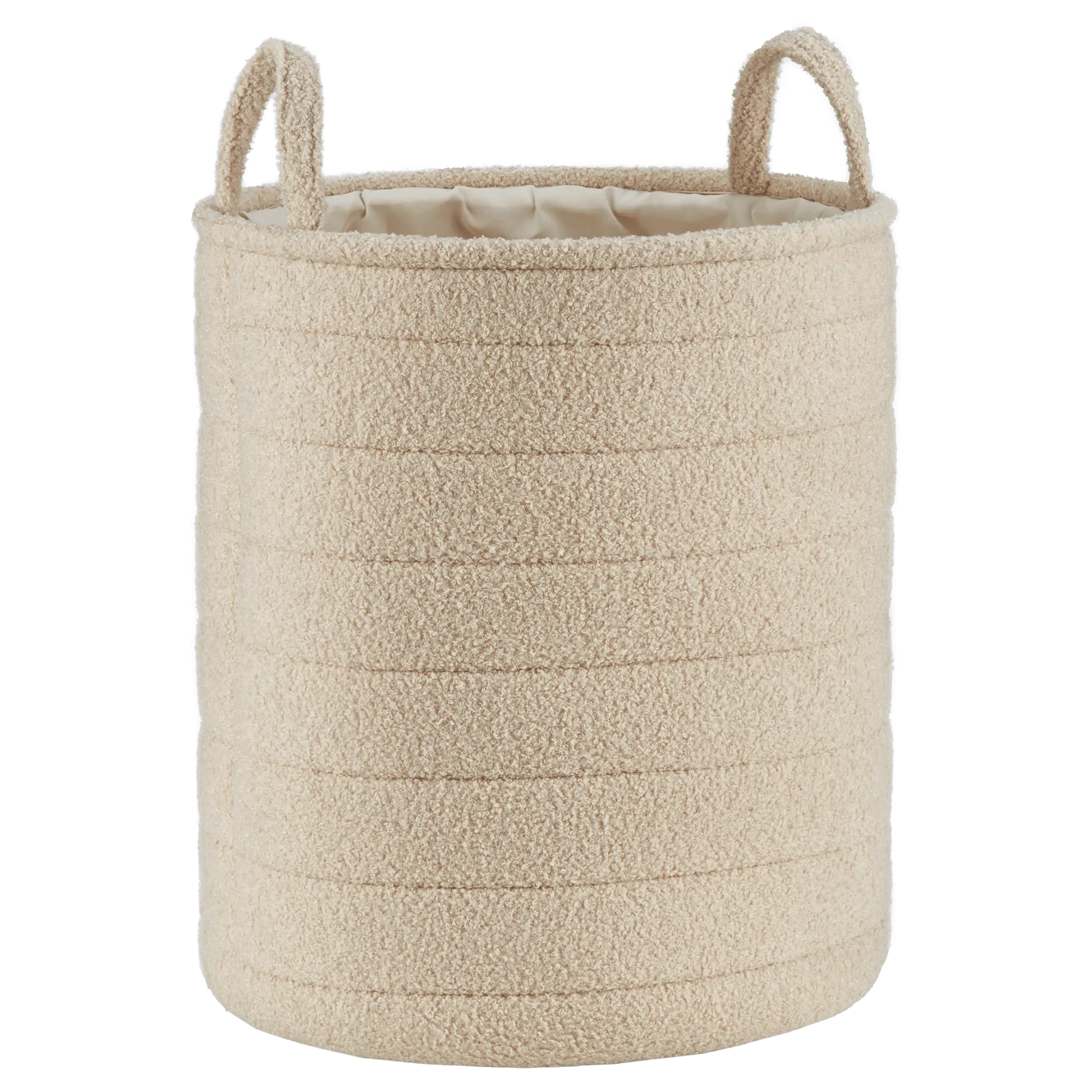 Quilted Boucle Hamper