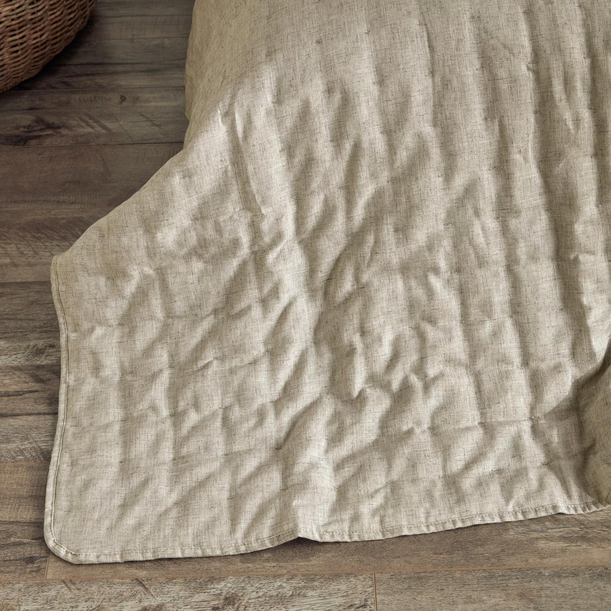 Beige Quin Collection - 3-Piece Coverlet Set - Image 2