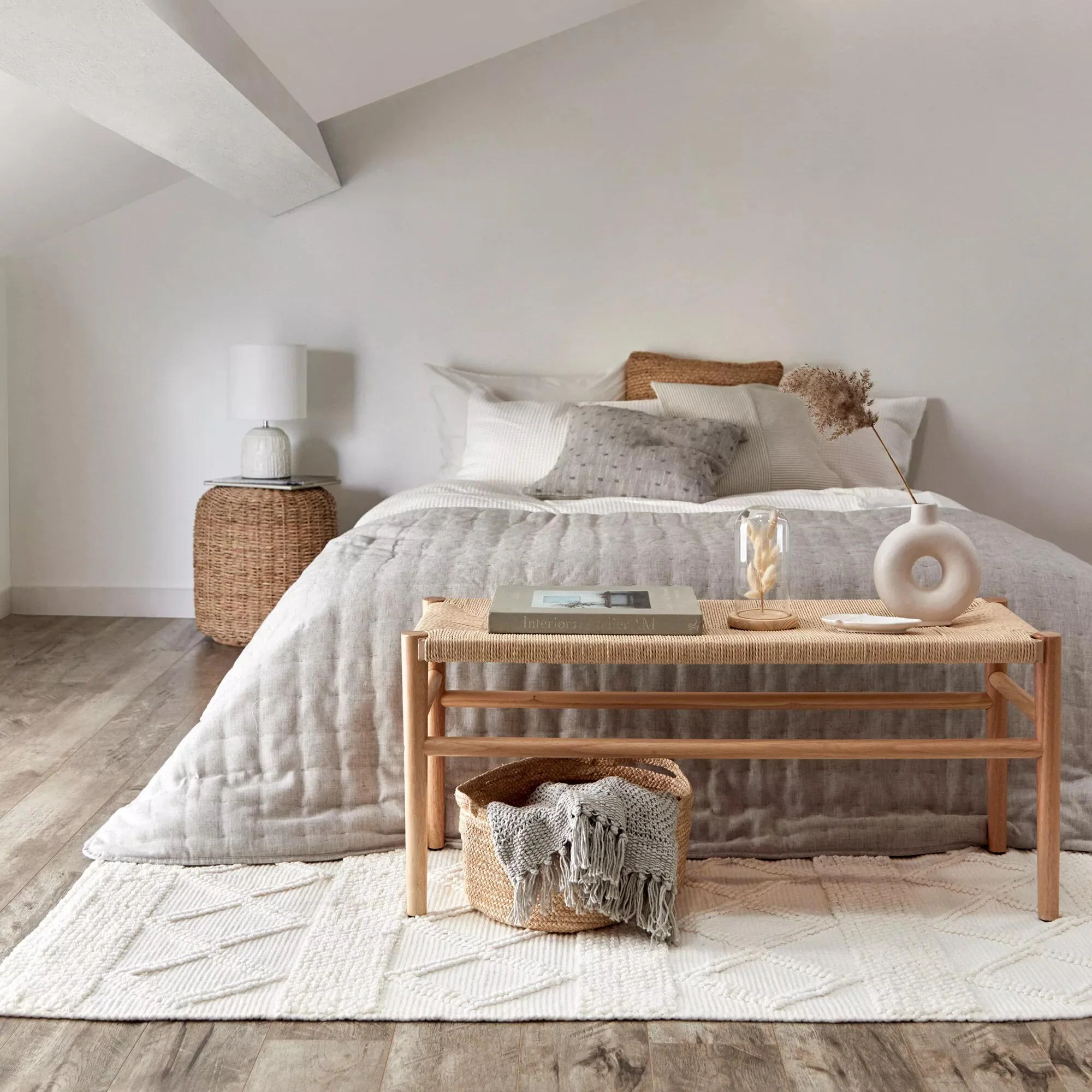 Grey Quin Collection - 3-Piece Coverlet Set - Image 5