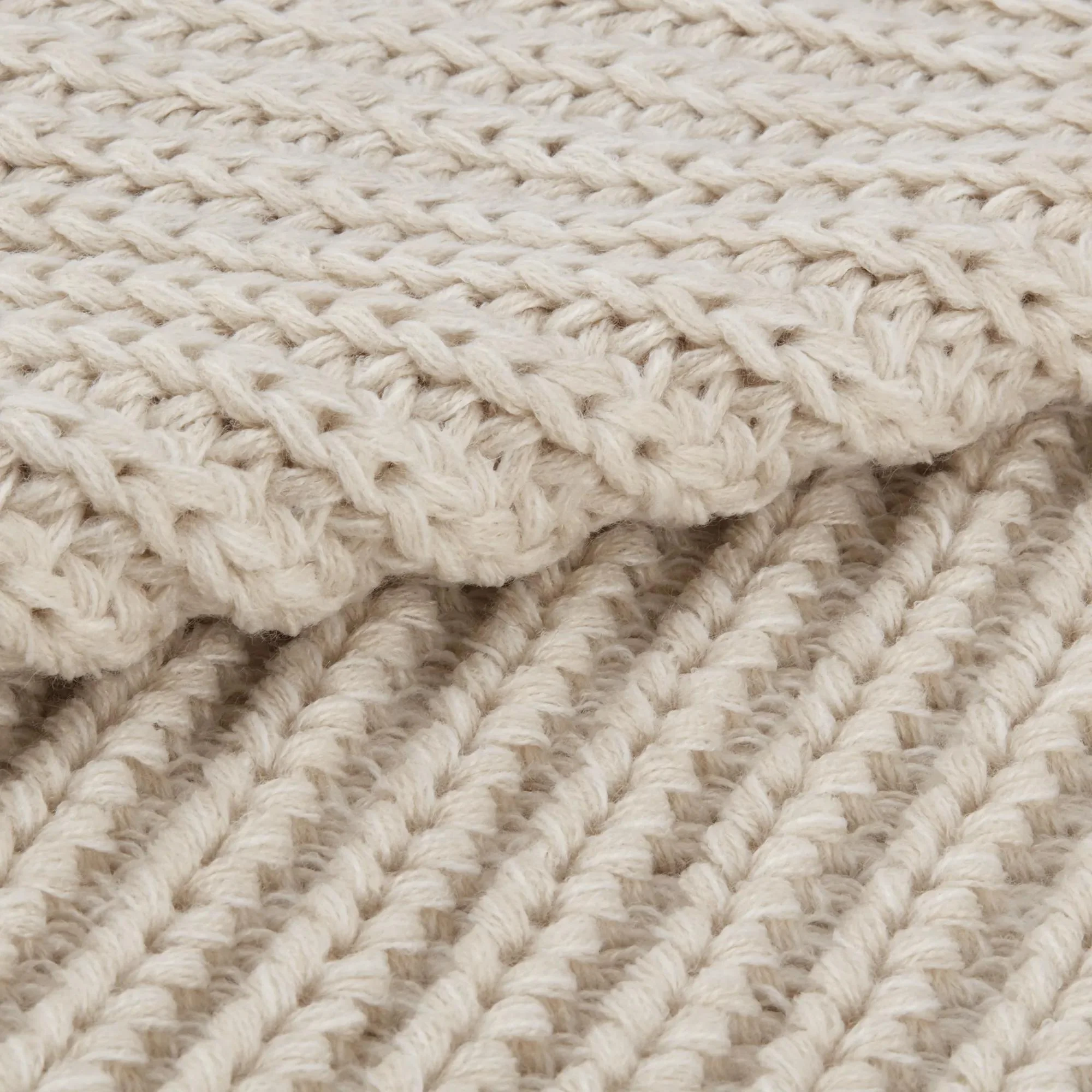 Beige Ribba Throw - Image 4