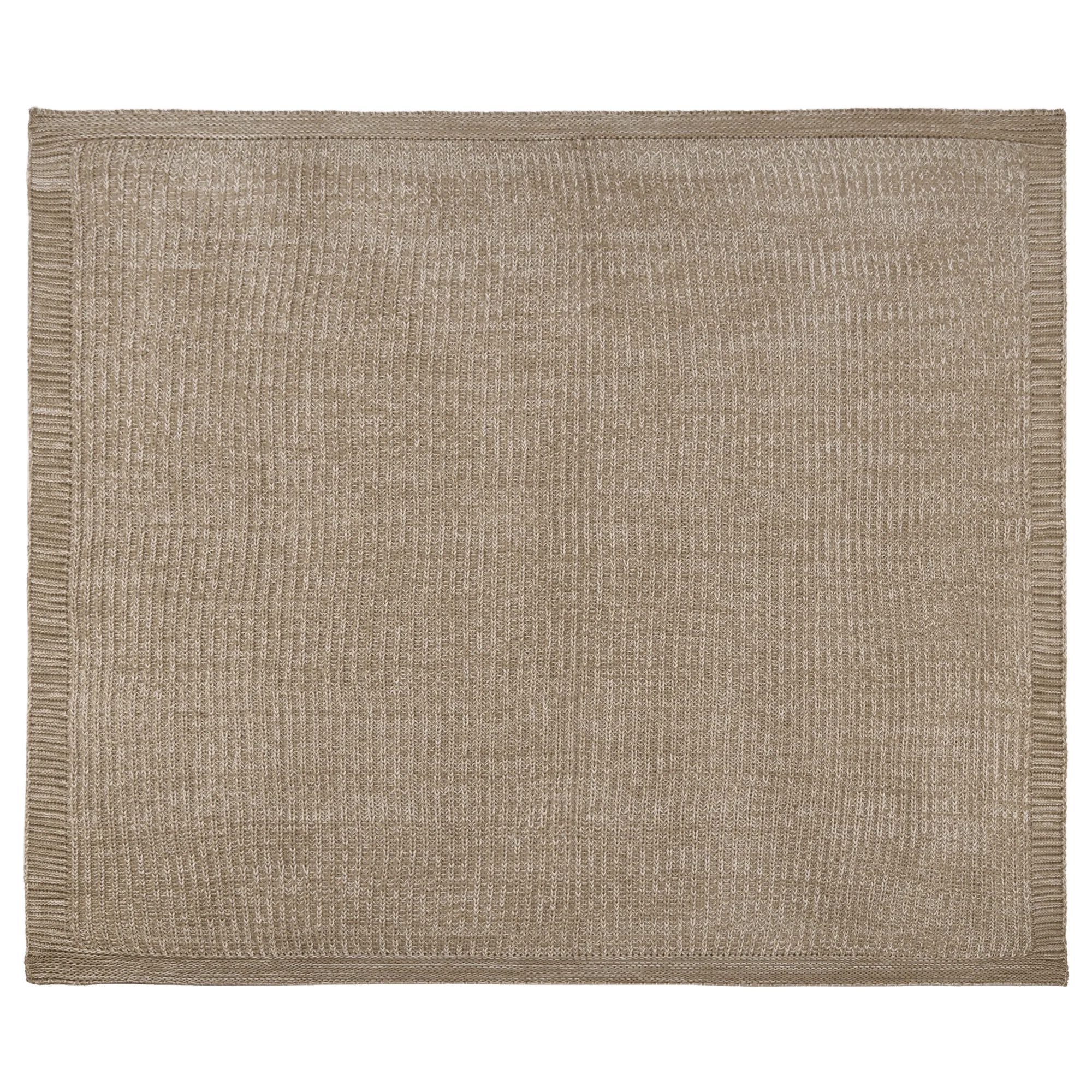Taupe Ribba Throw - Image 4