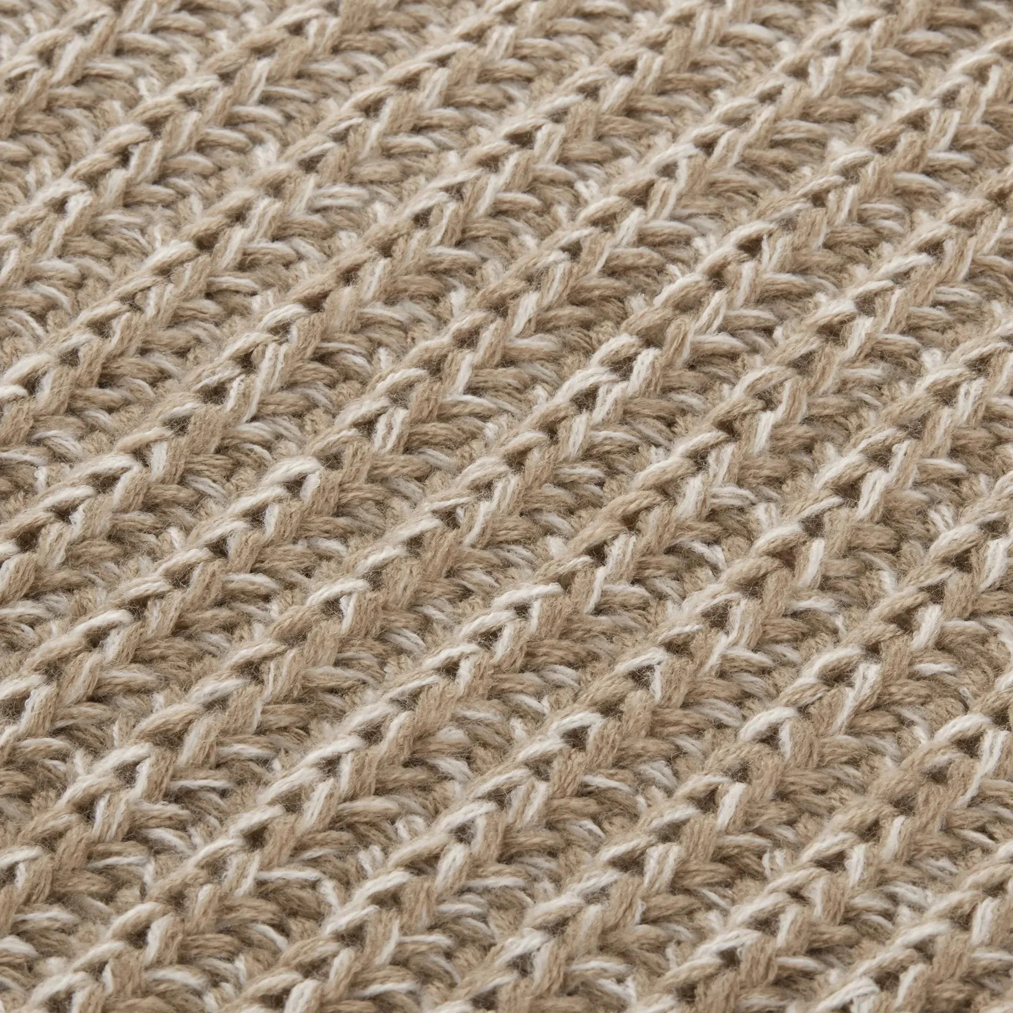 Taupe Ribba Throw - Image 6