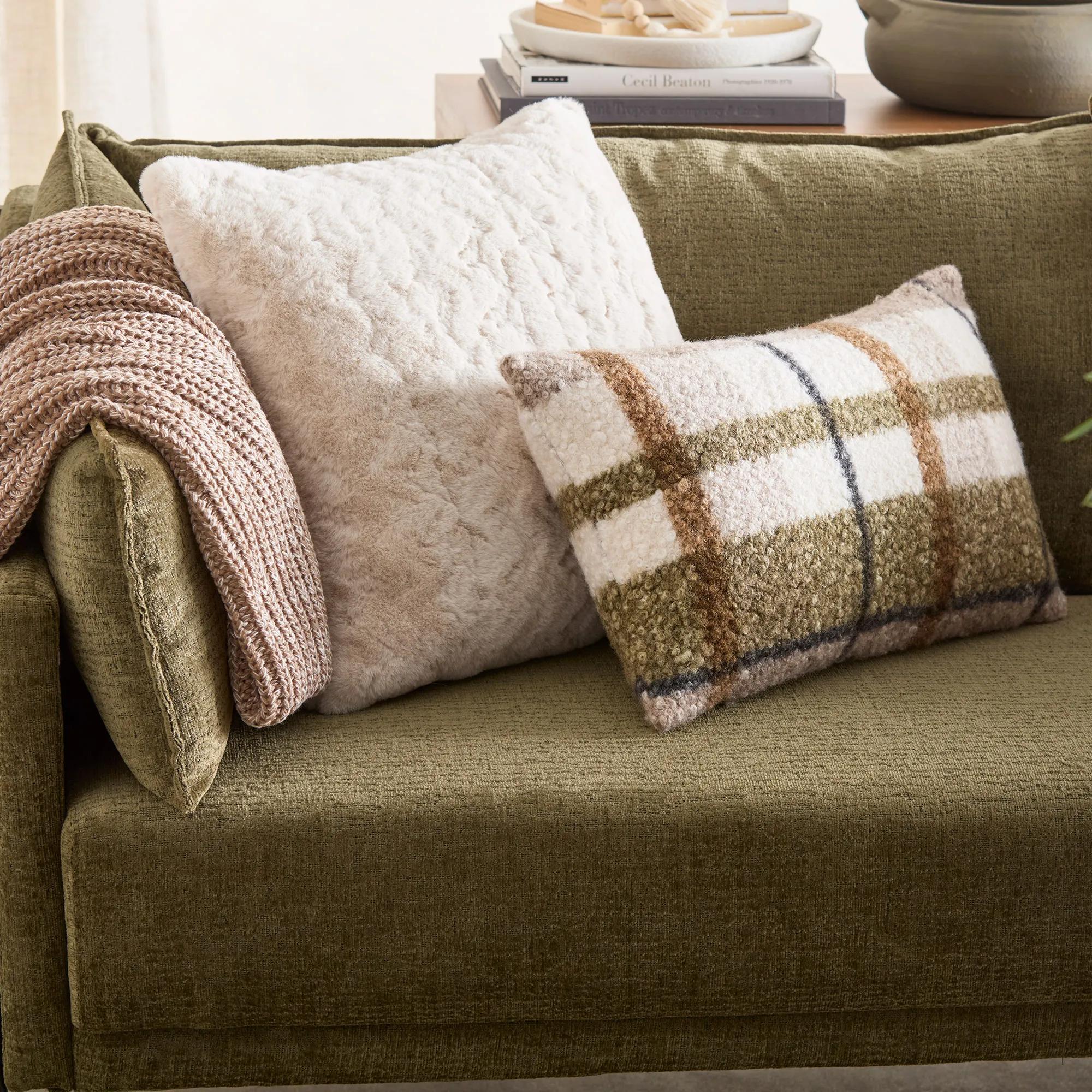 Taupe Ribba Throw - Image 7