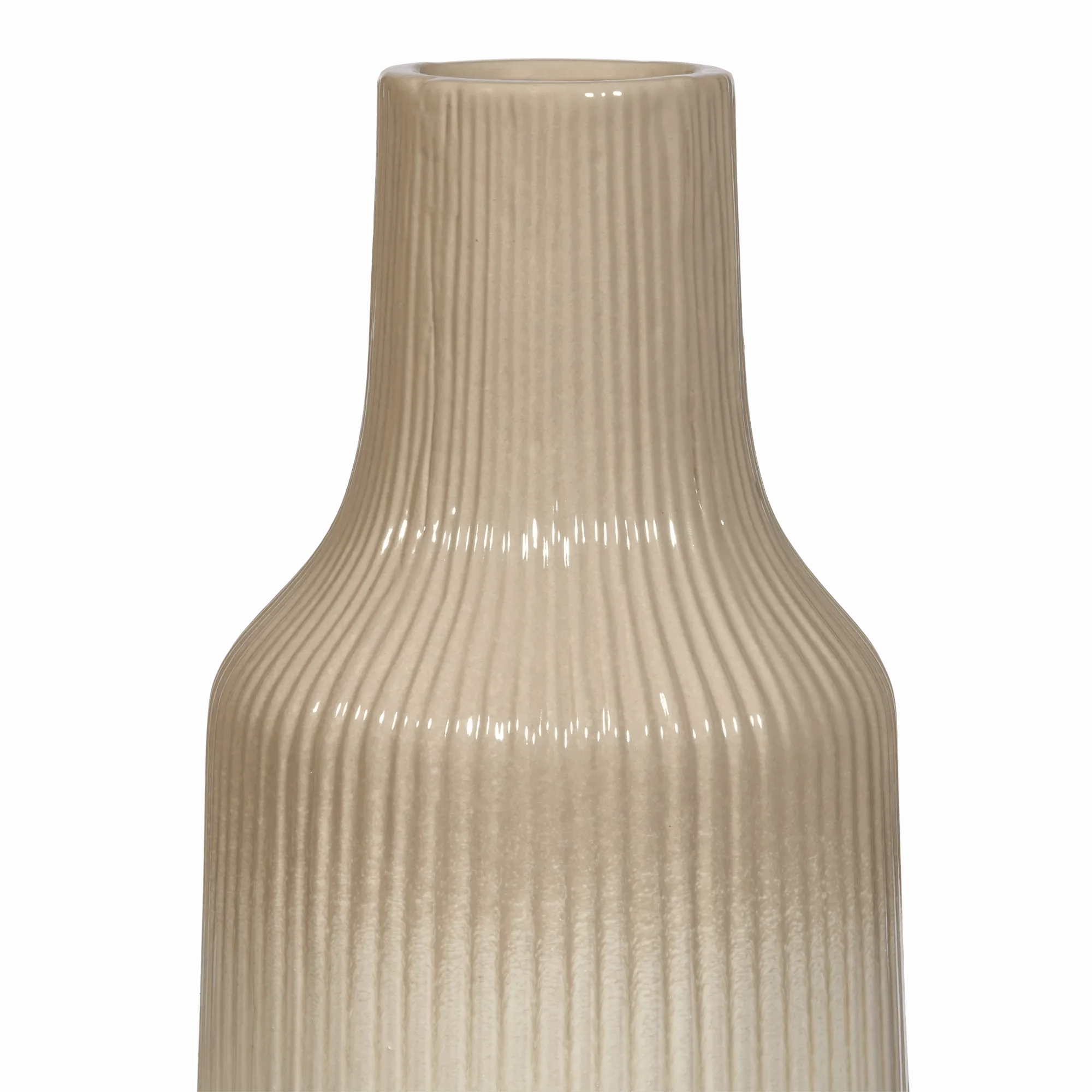 Ribbed 2-Tone Vase - Image 3