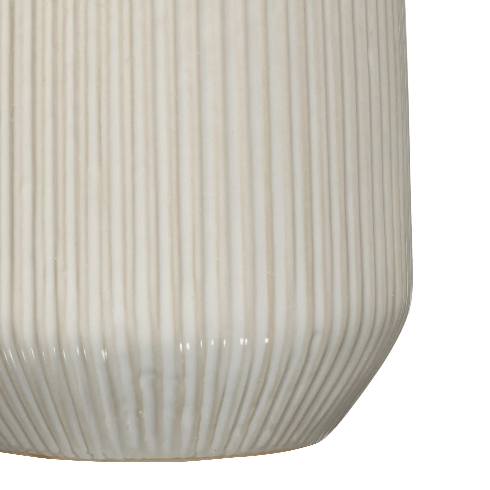 Ribbed 2-Tone Vase - Image 4