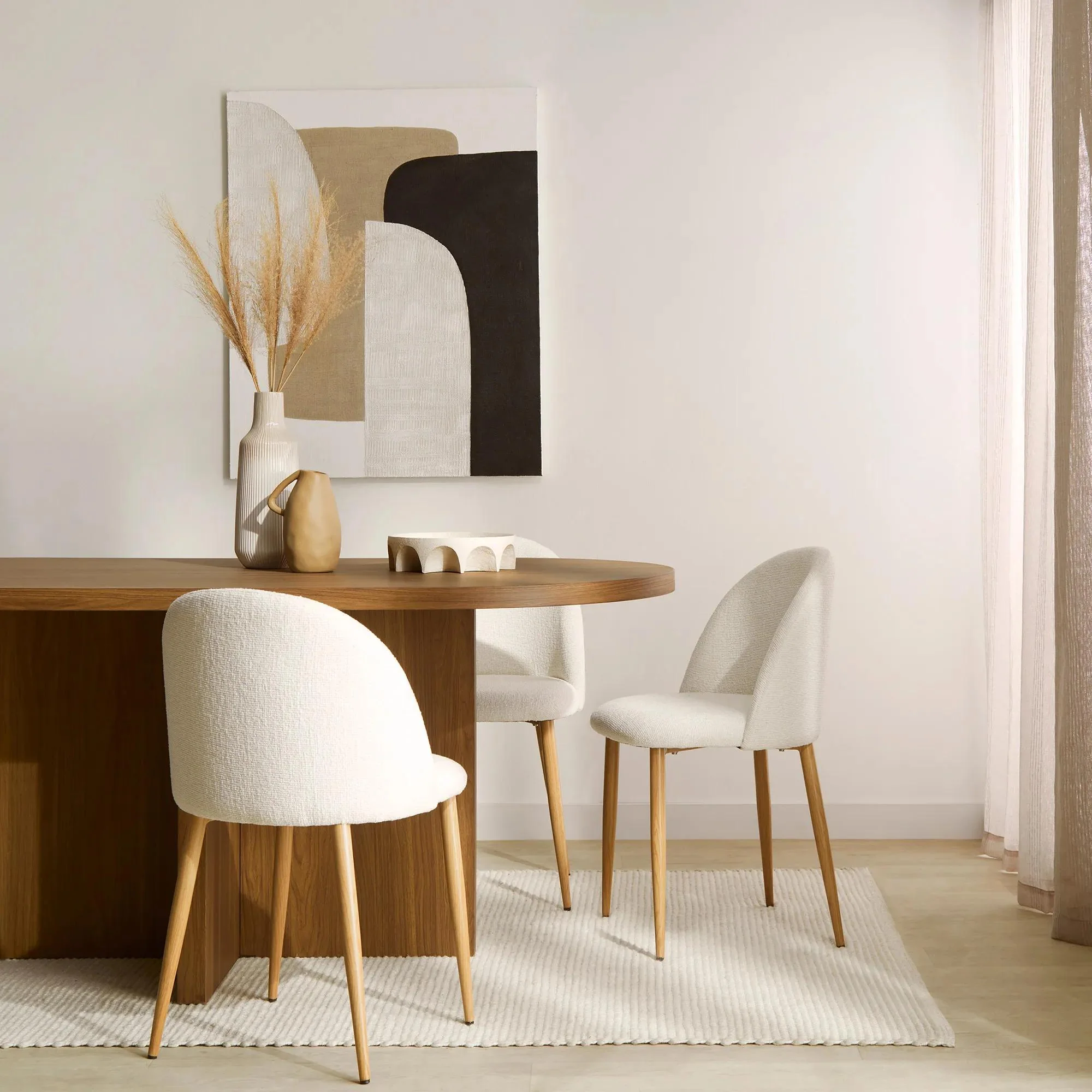 Ribbed 2-Tone Vase - Image 9
