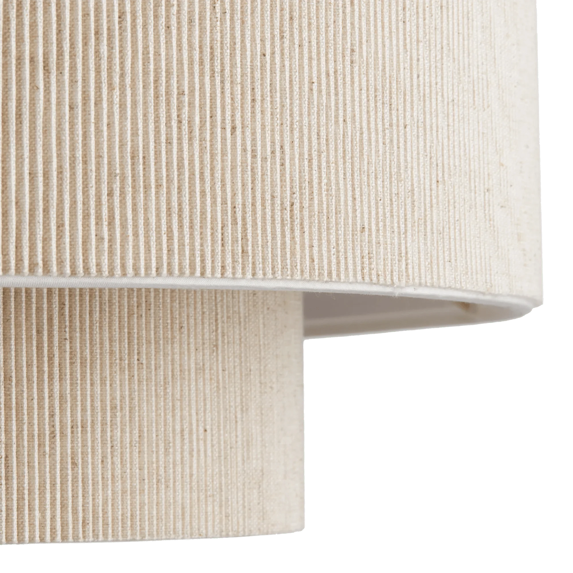 Ribbed Beige Ceiling Lamp - Image 2