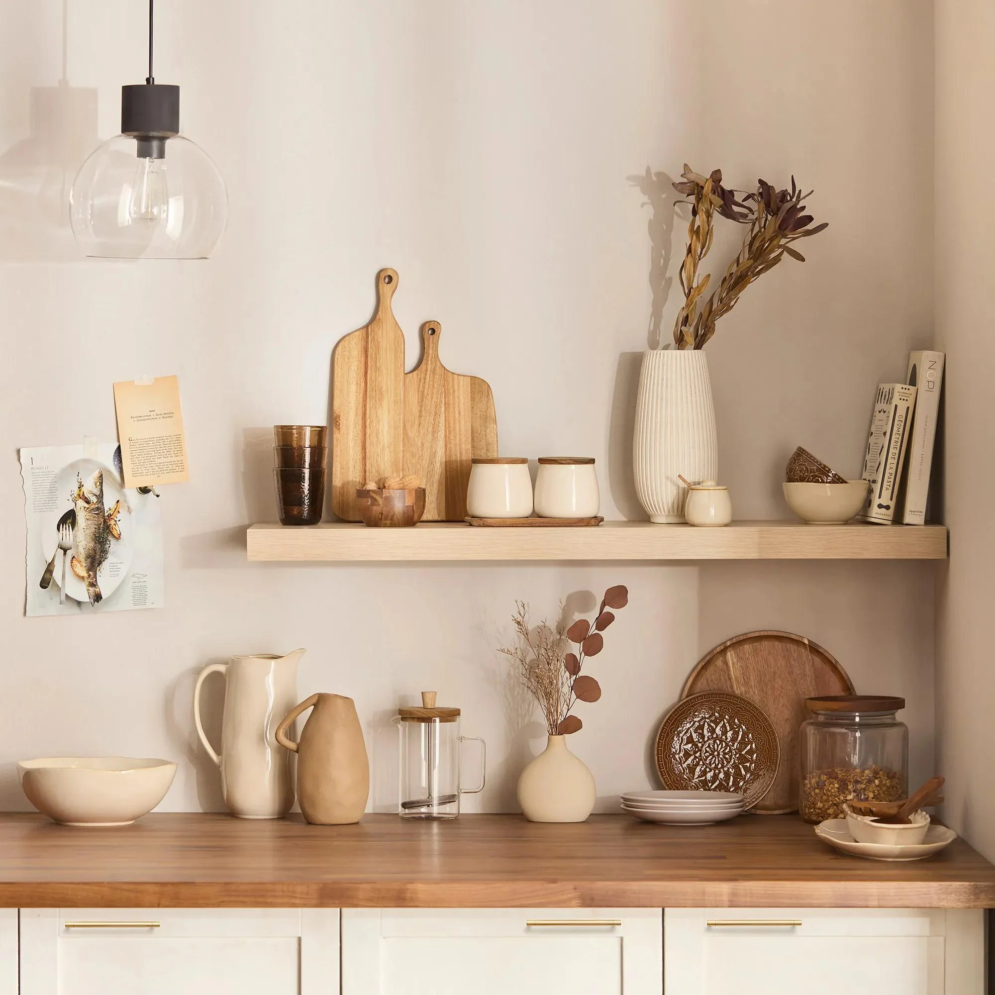 Ribbed Ceramic Table Vase - Image 8