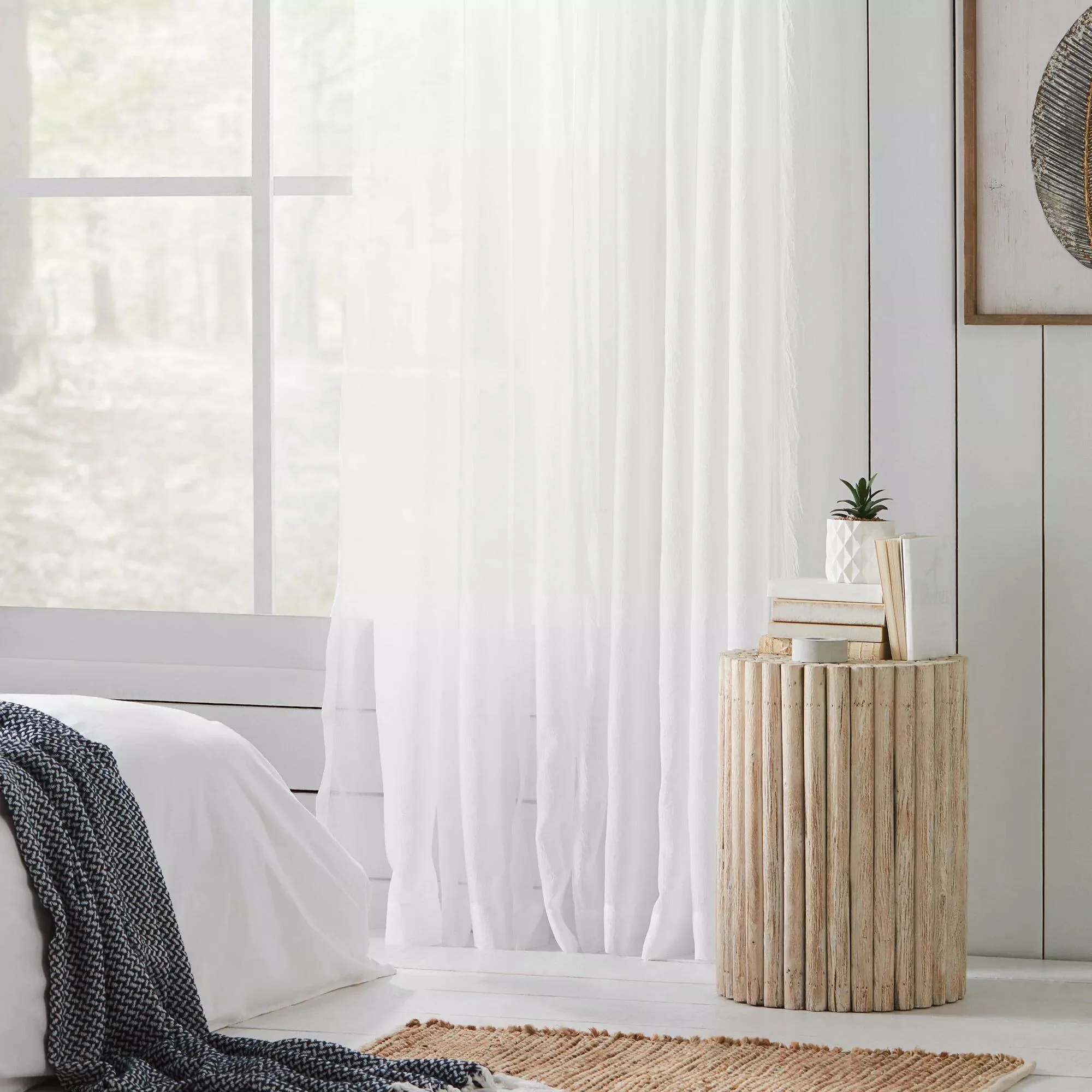 Rod Pocket Sheer Curtain - Image 3