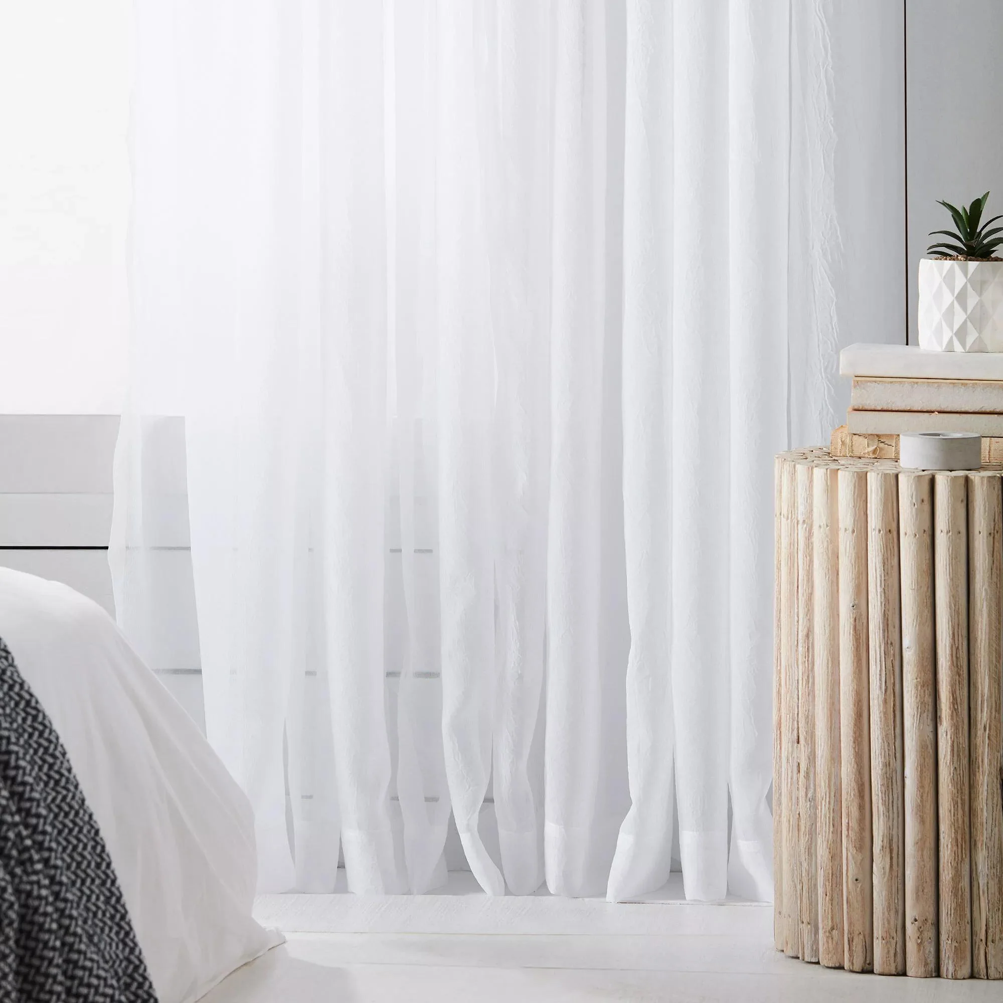Rod Pocket Sheer Curtain - Image 5