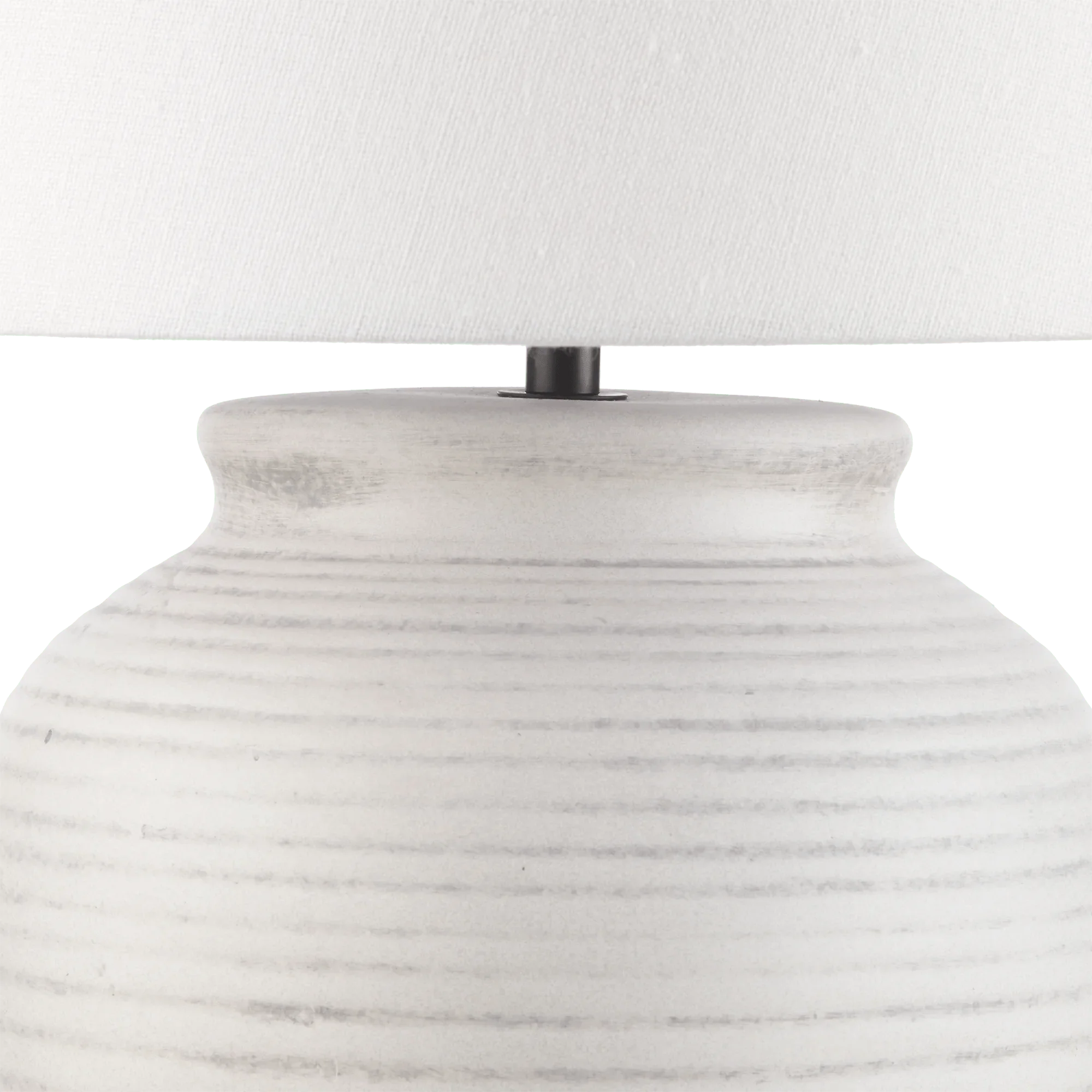 Round Ceramic Table Lamp - Image 3