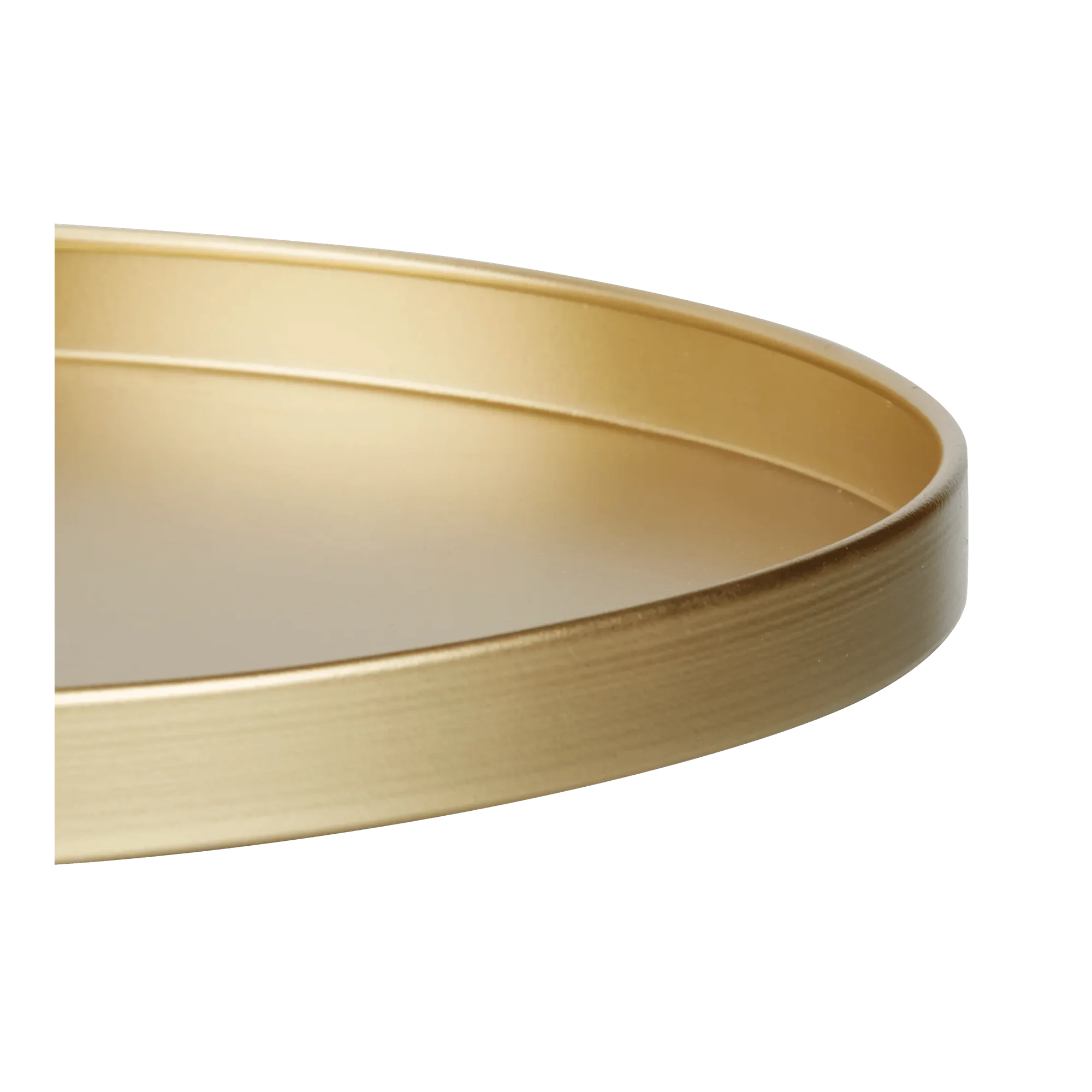 Round Gold Serving Tray - Image 3
