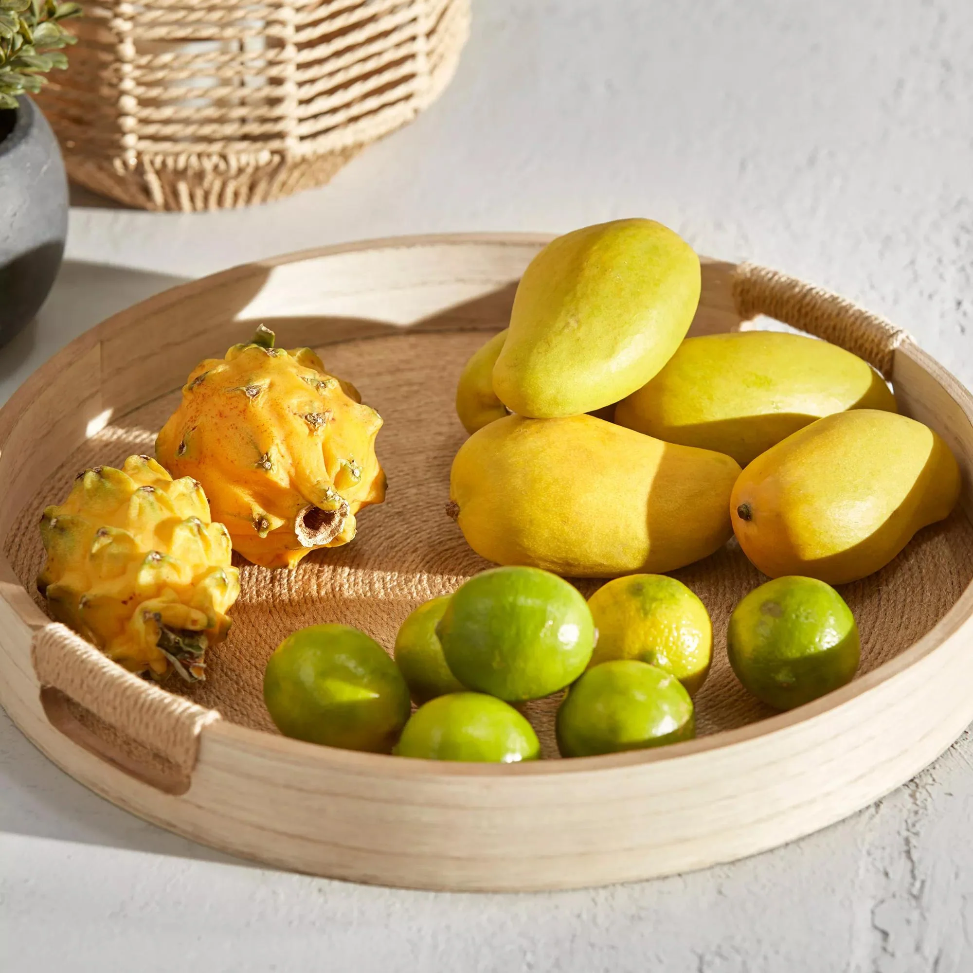 Round Hemp Tray - Image 6