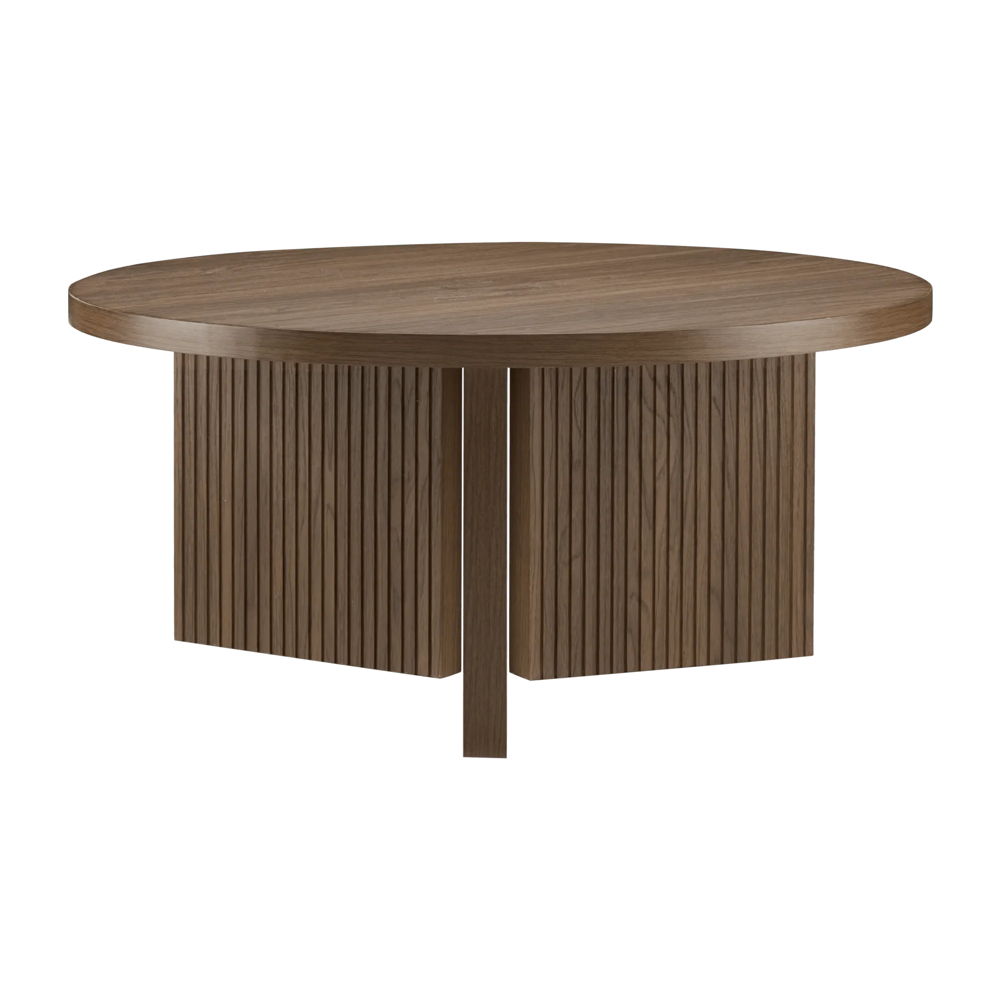 Round table walnut
