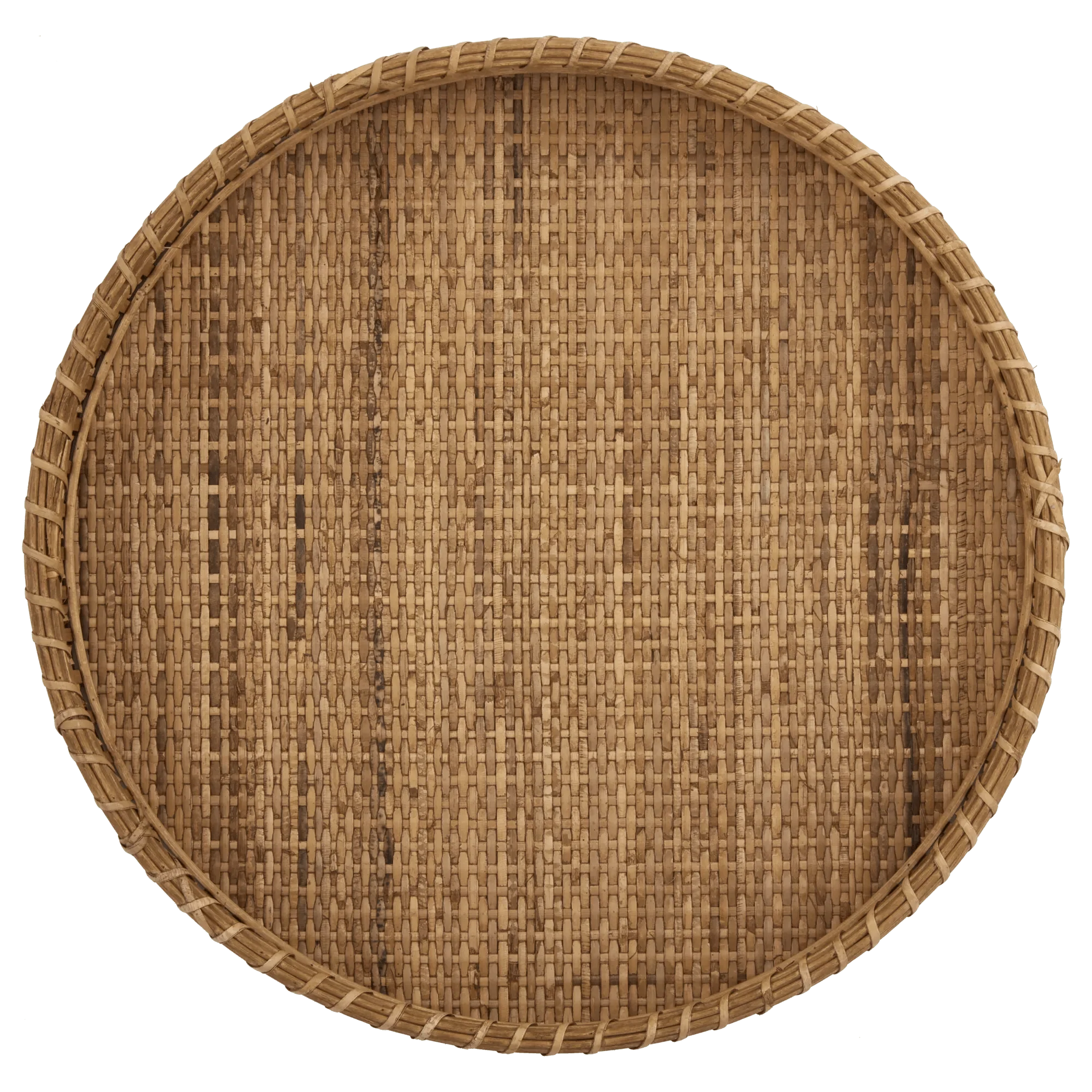 Round Wicker Tray - Image 3