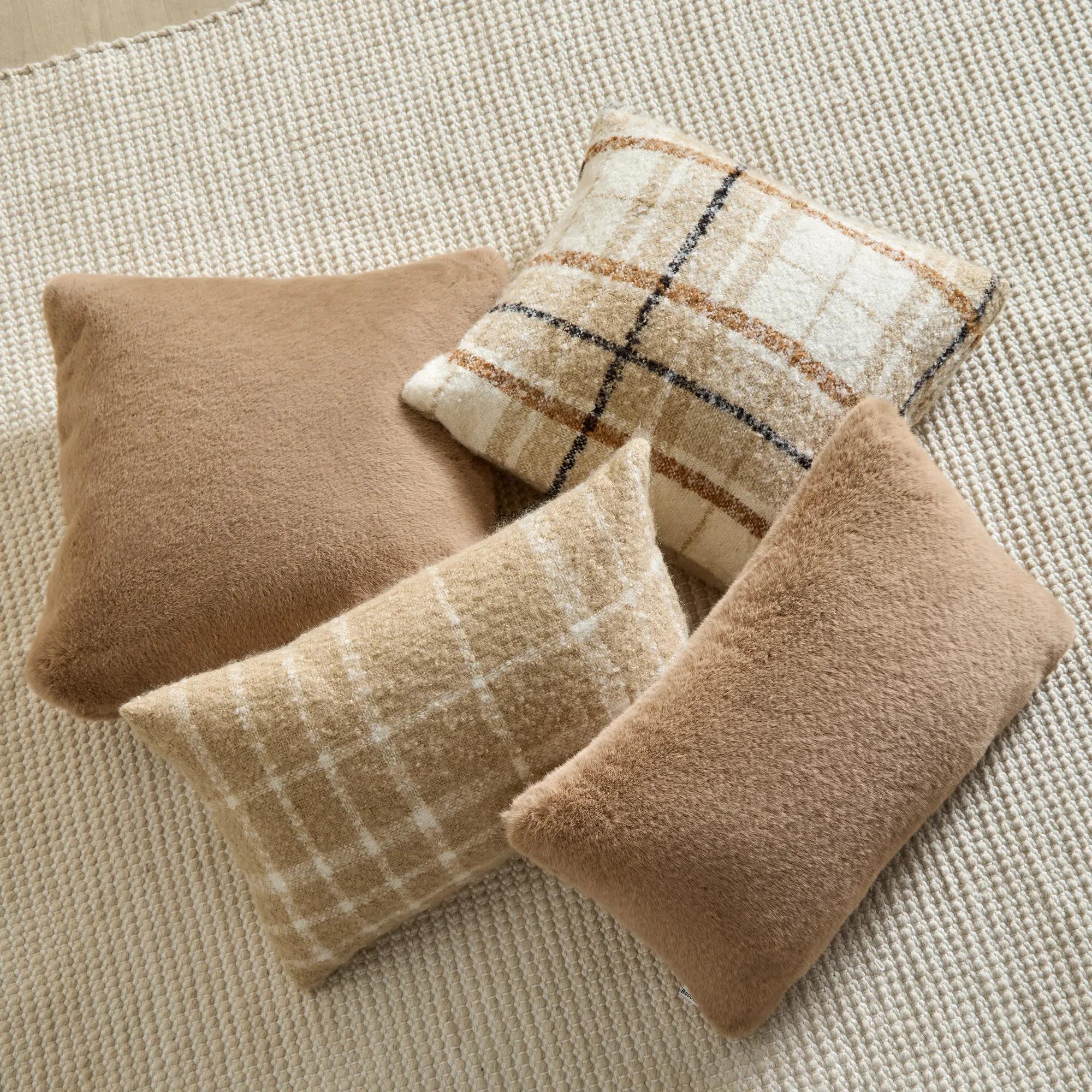 Ruskin Plaid Decorative Lumbar Pillow - Image 2