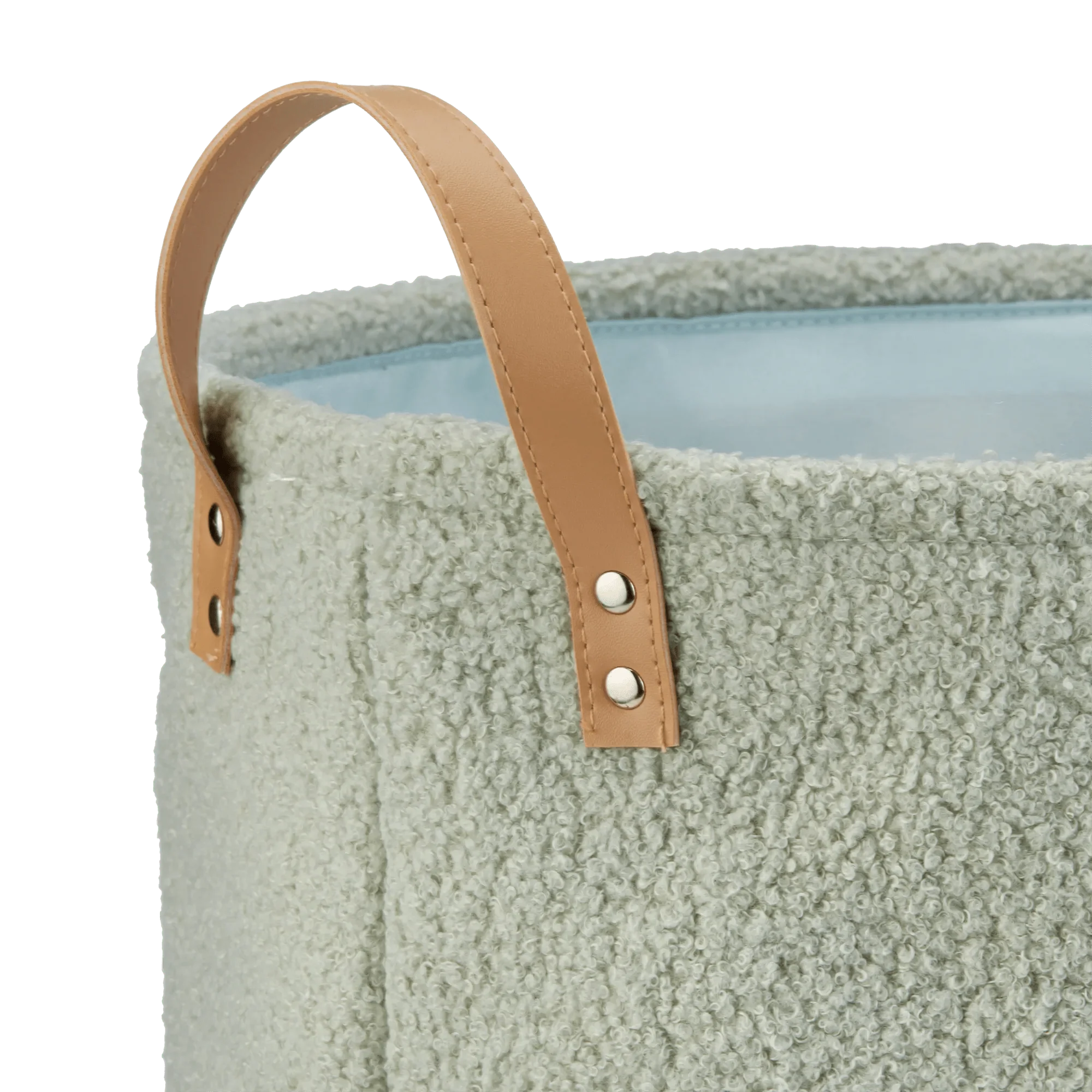 Sage Boucle Hamper - Image 2