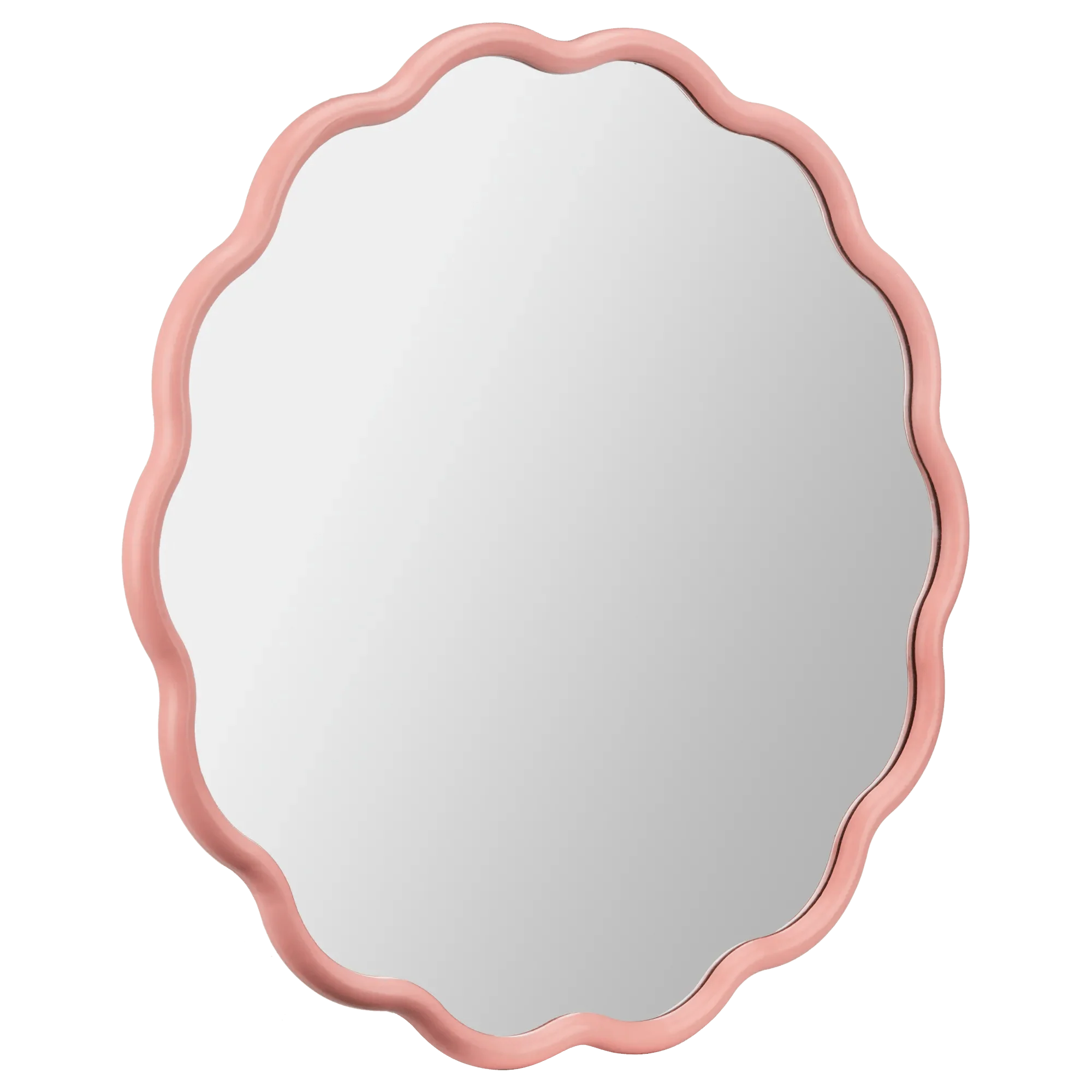 Pink Scalloped Mirror - Image 6