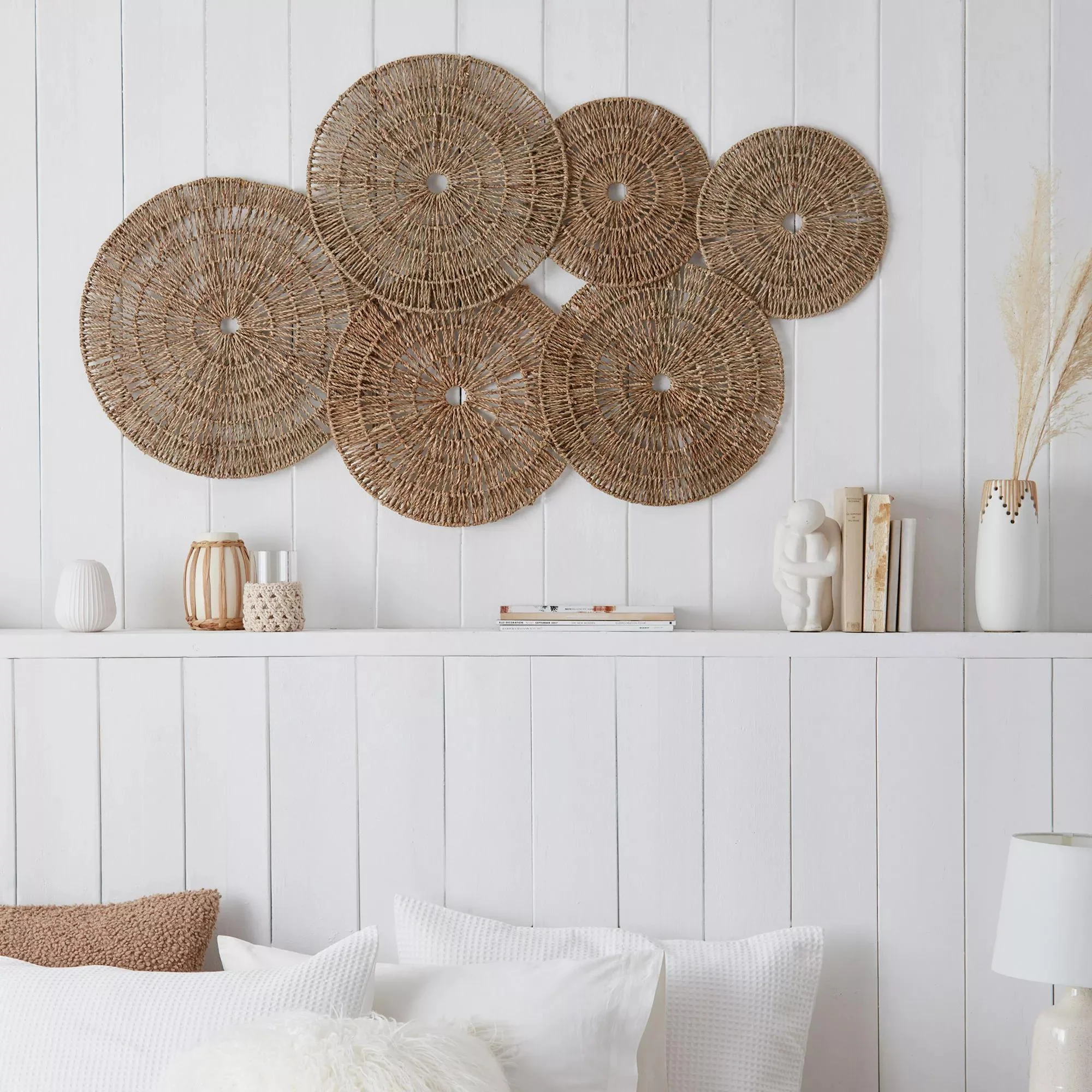 Seagrass Circles Wall Art - Image 2