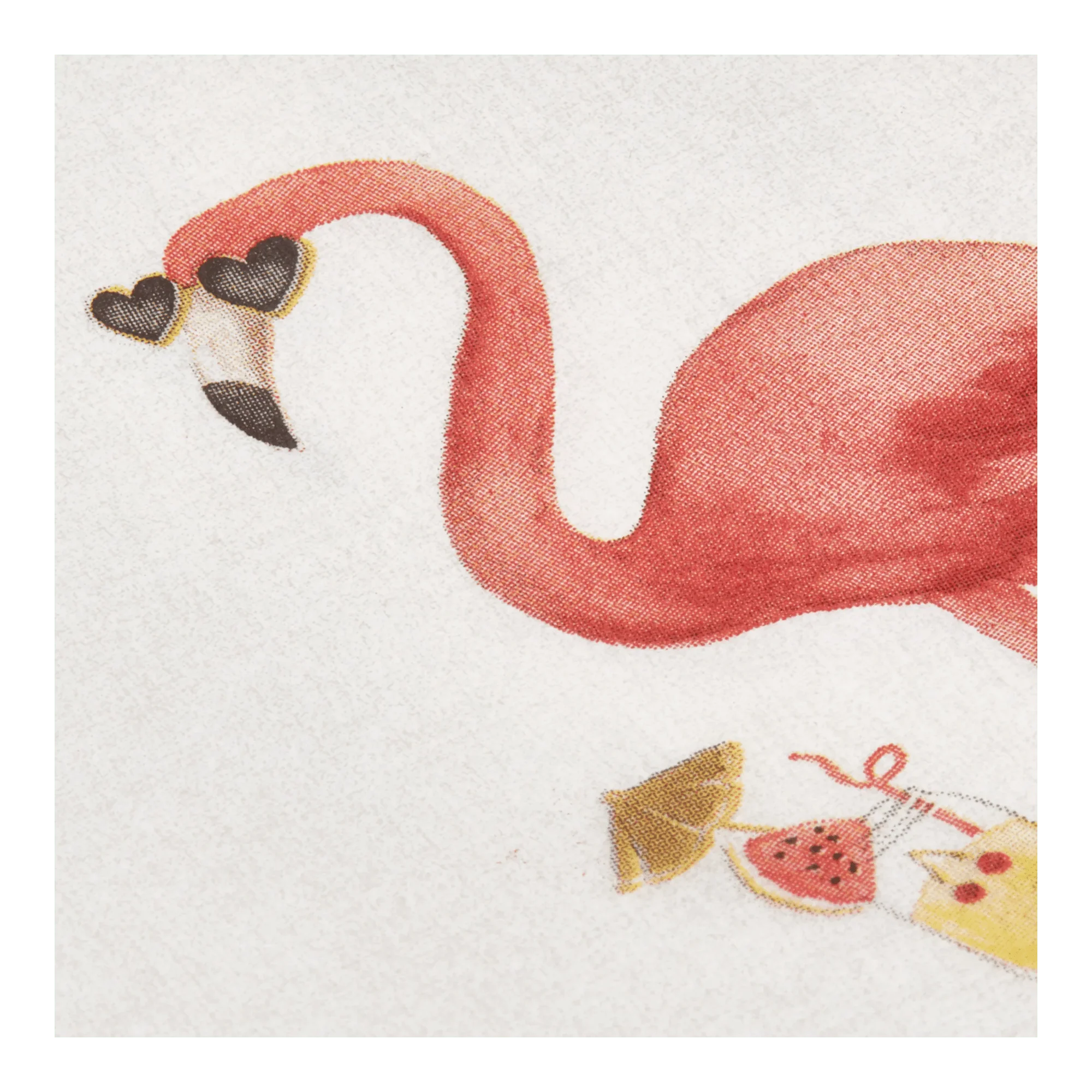 Serviettes en papier flamant rose - Image 2