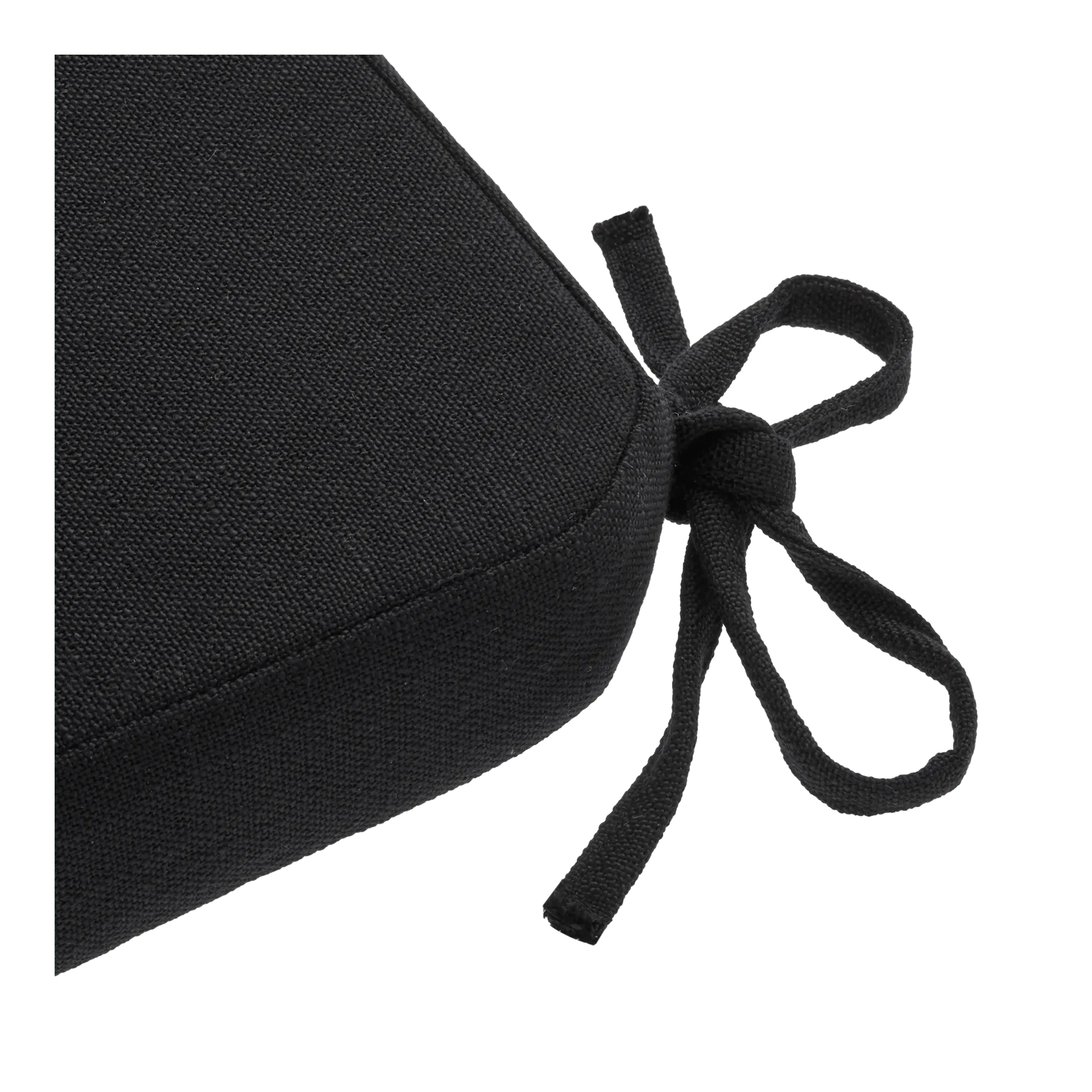 Set of 2 Black Chair Pads - Image 2
