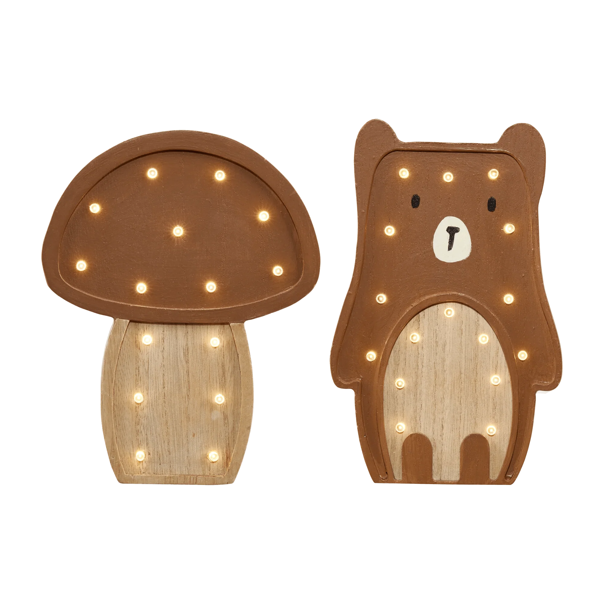 Set of 2 Decorations with Light - Image 3