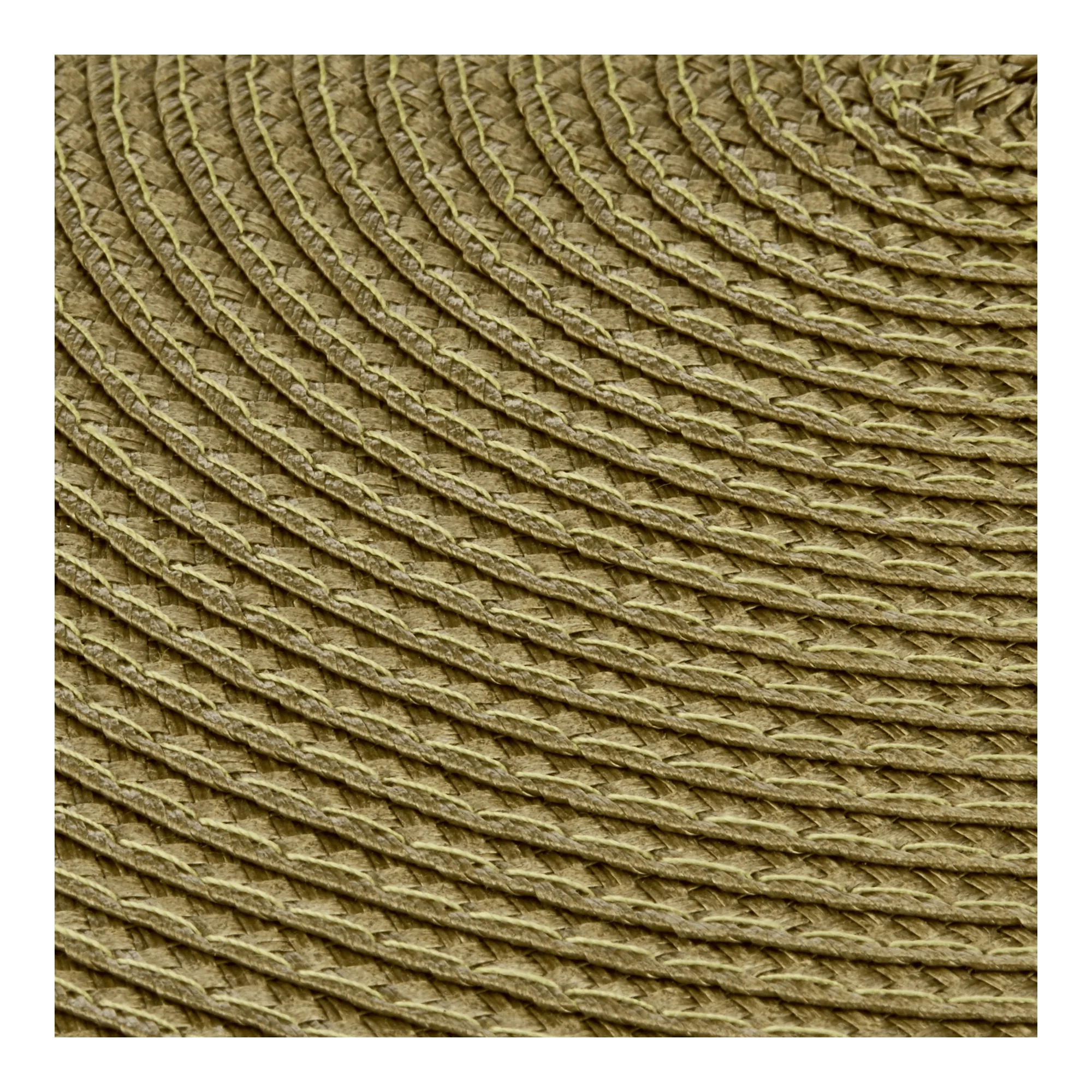 Set of 2 Green Outdoor Round Placemats - Image 2