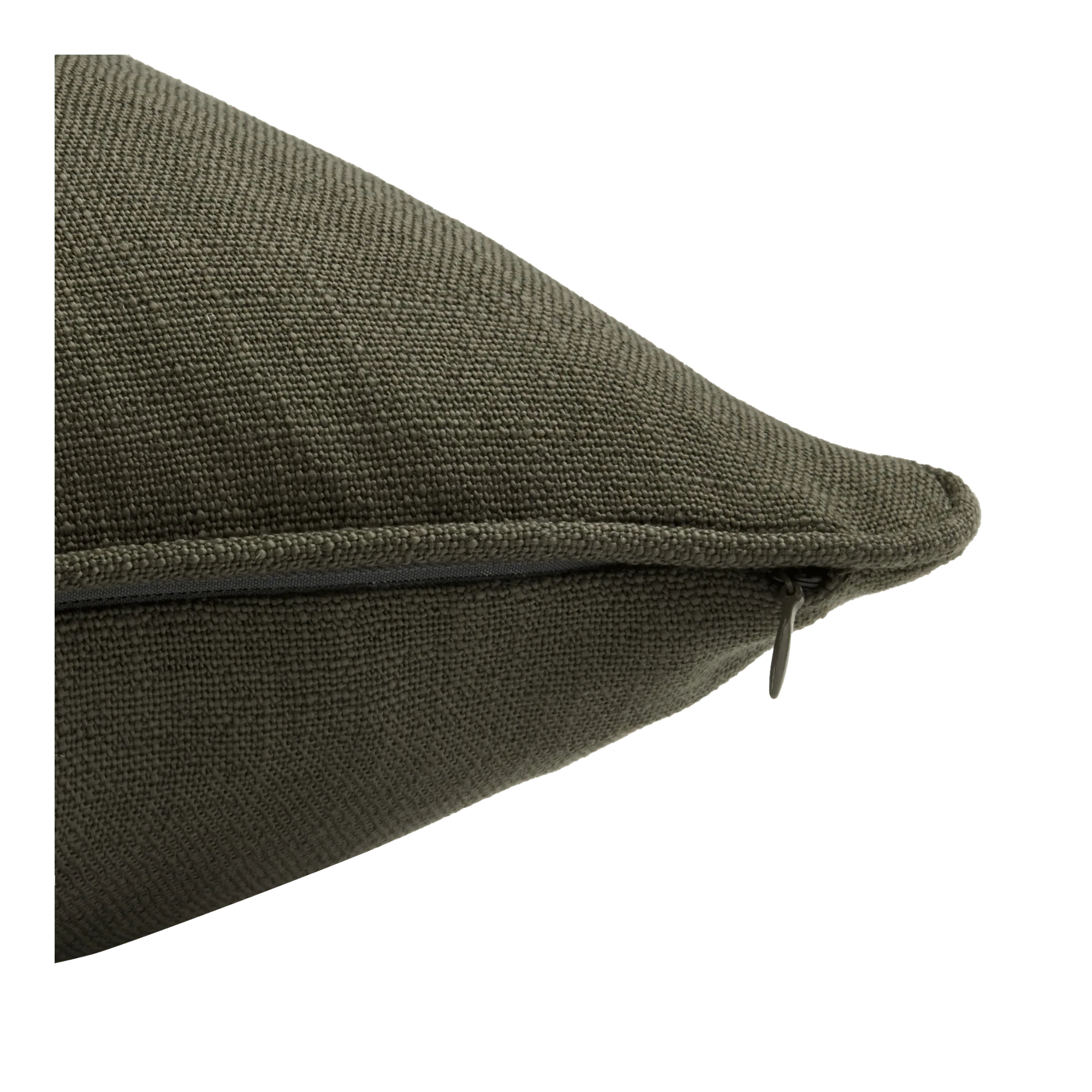 Set of 2 Yulan Olive Decorative Pillows - Image 4