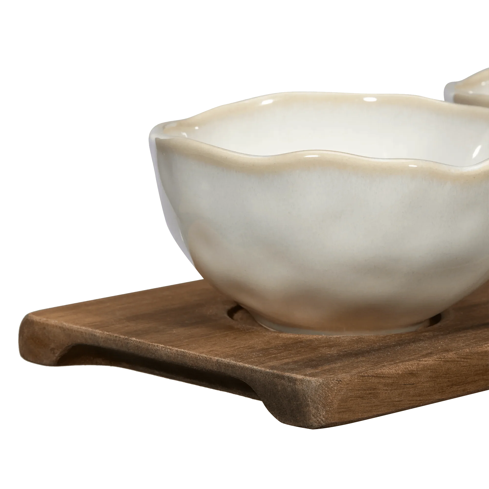 Set of 3 Bowls With Tray - Image 3