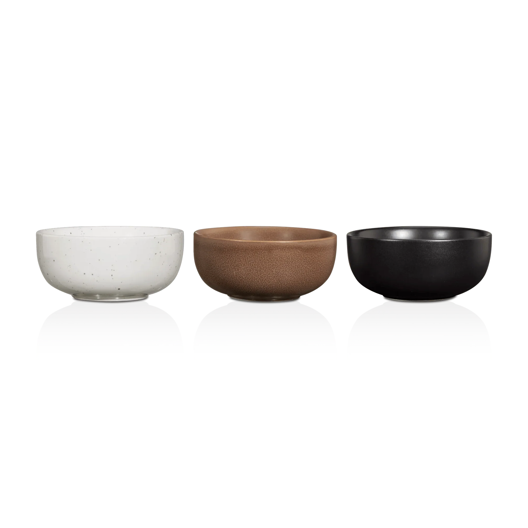 Set of 3 Ceramic Sauce Bowl - Image 2