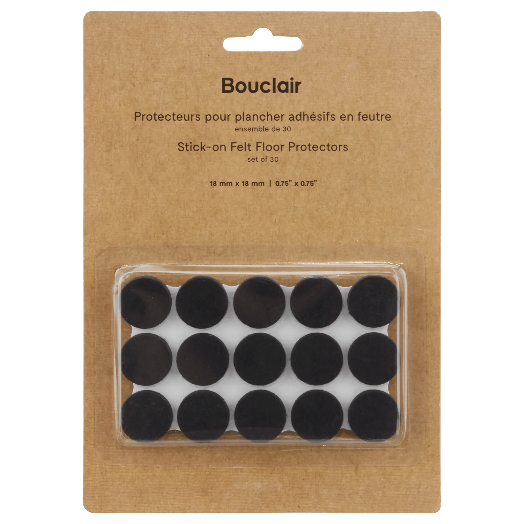 Set of 30 Round Felt Floor Protectors - Image 2
