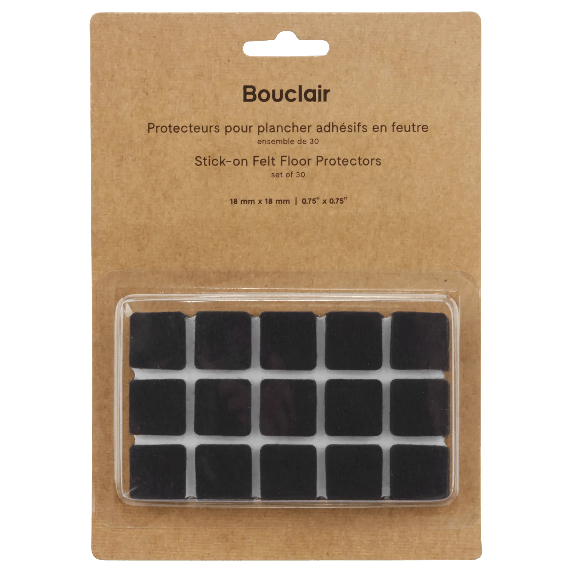 Set of 30 Square Felt Floor Protectors - Image 2