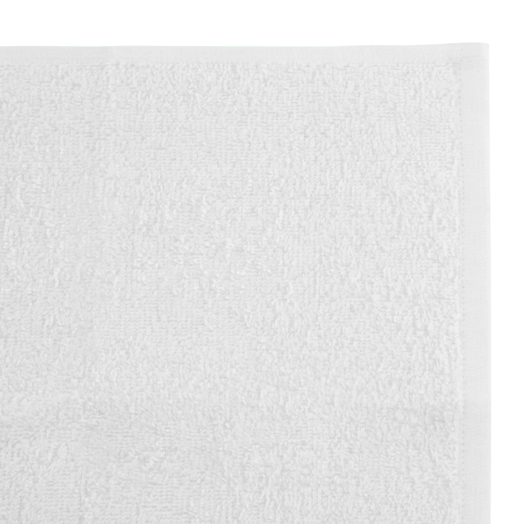 White Set of 6 Large Washcloths - Image 6