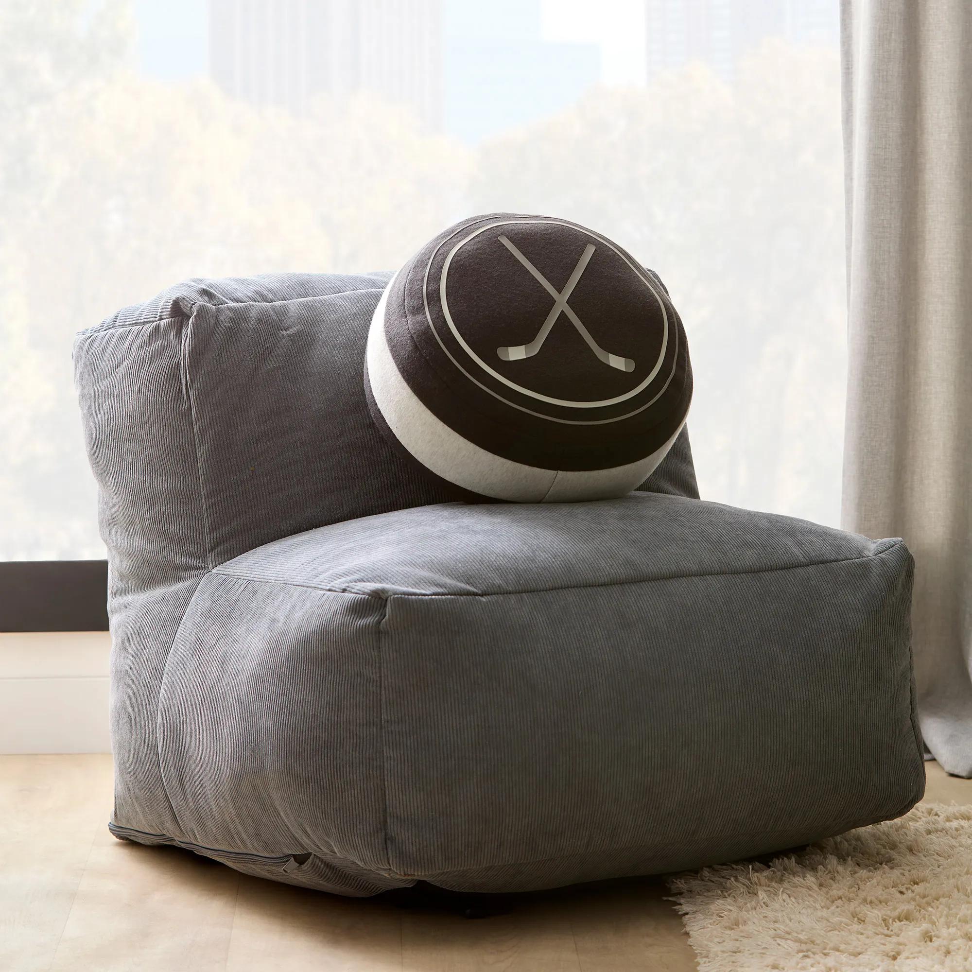 Shaped Cushion with Hockey Sticks - Image 4