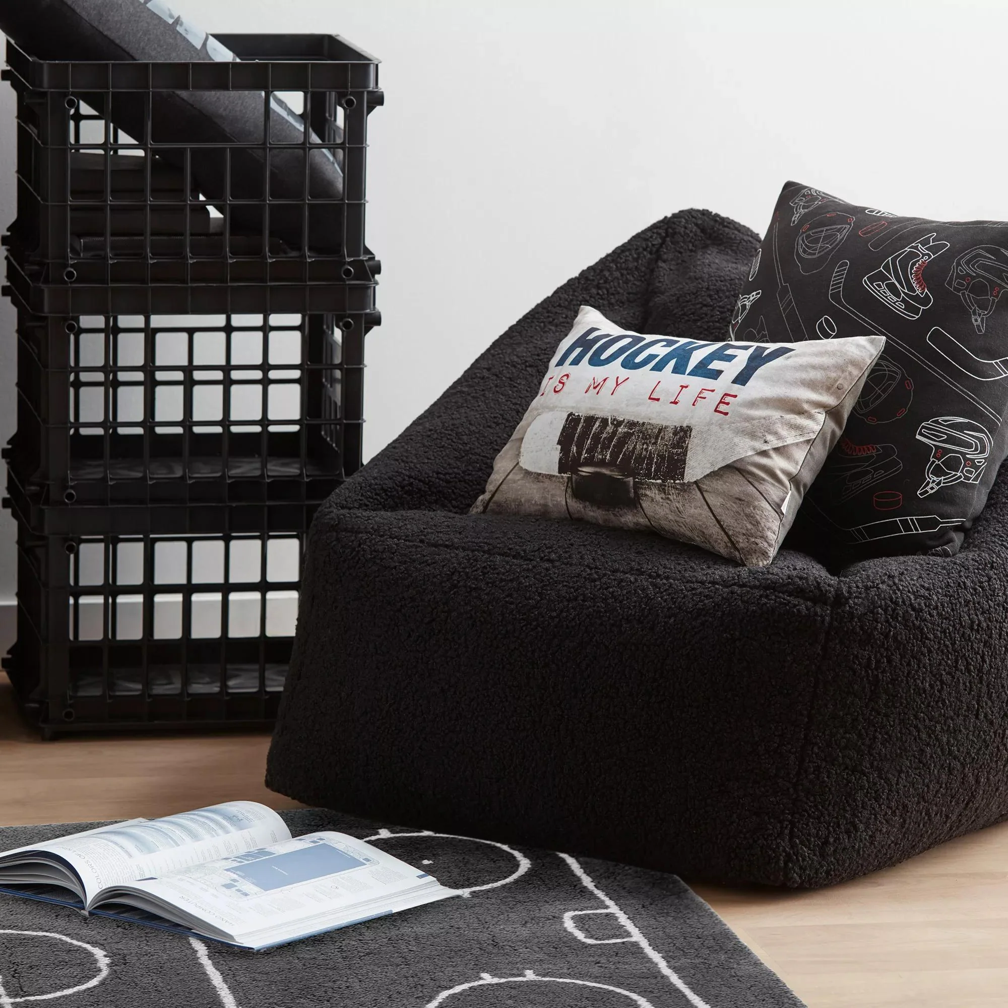 Sherpa Bean Bag Chair - Image 8