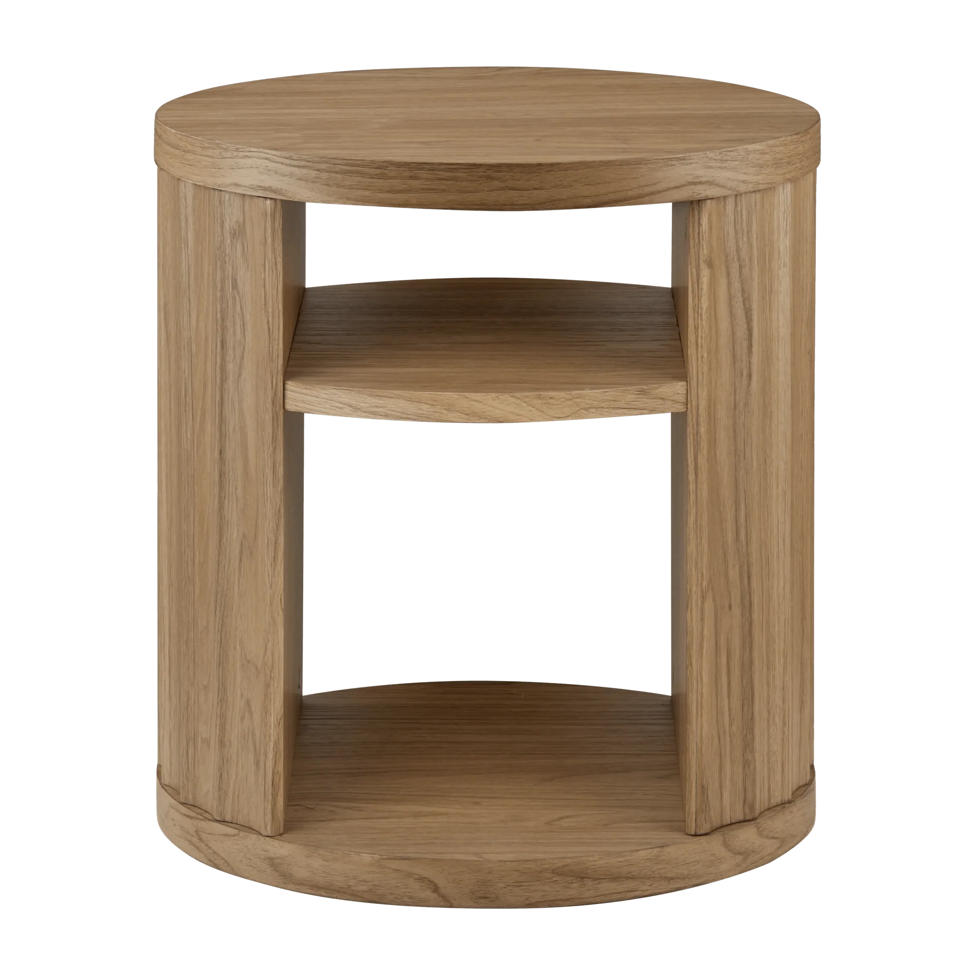 Side Table Oak Finish - Image 3