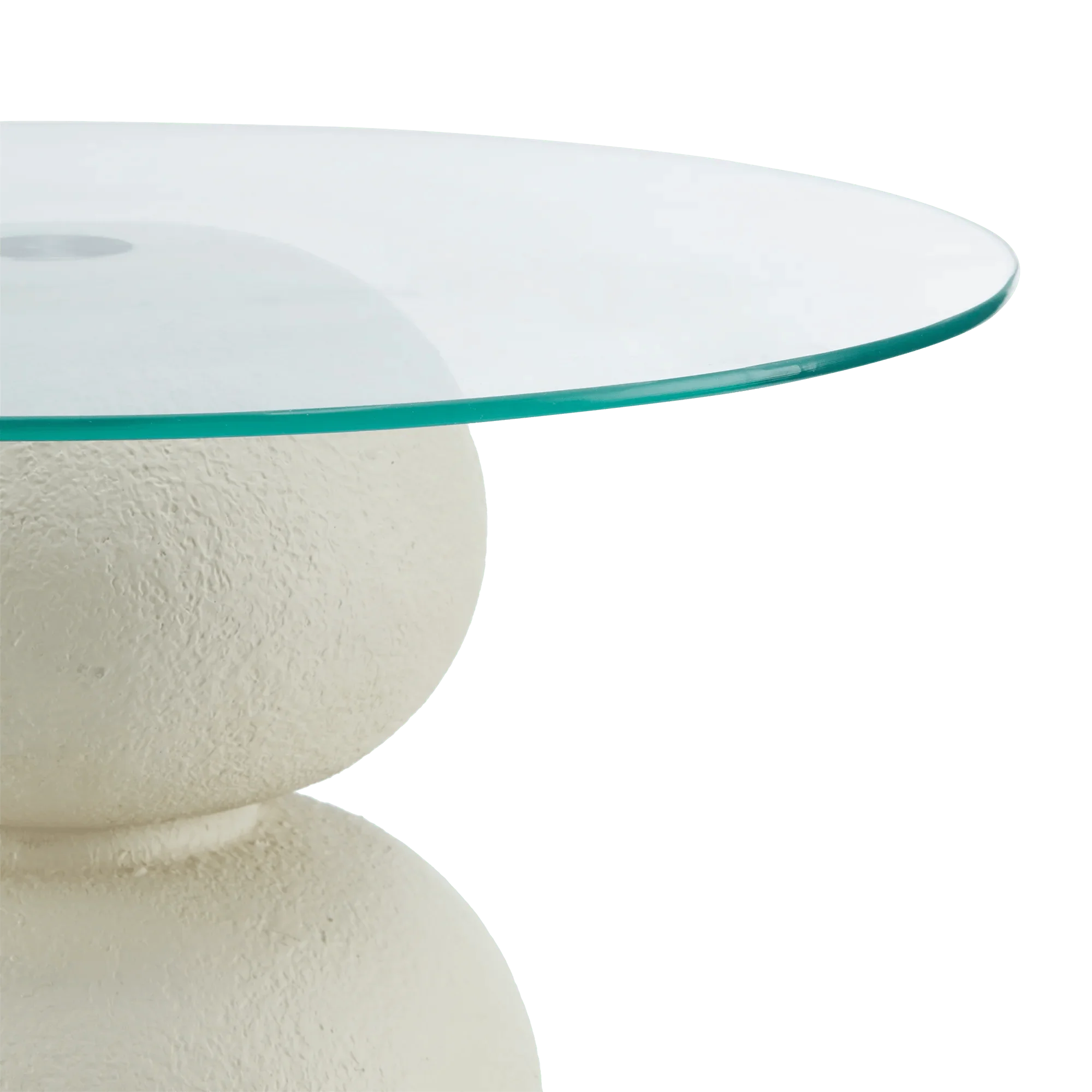 Side Table with Glass Top - Image 3