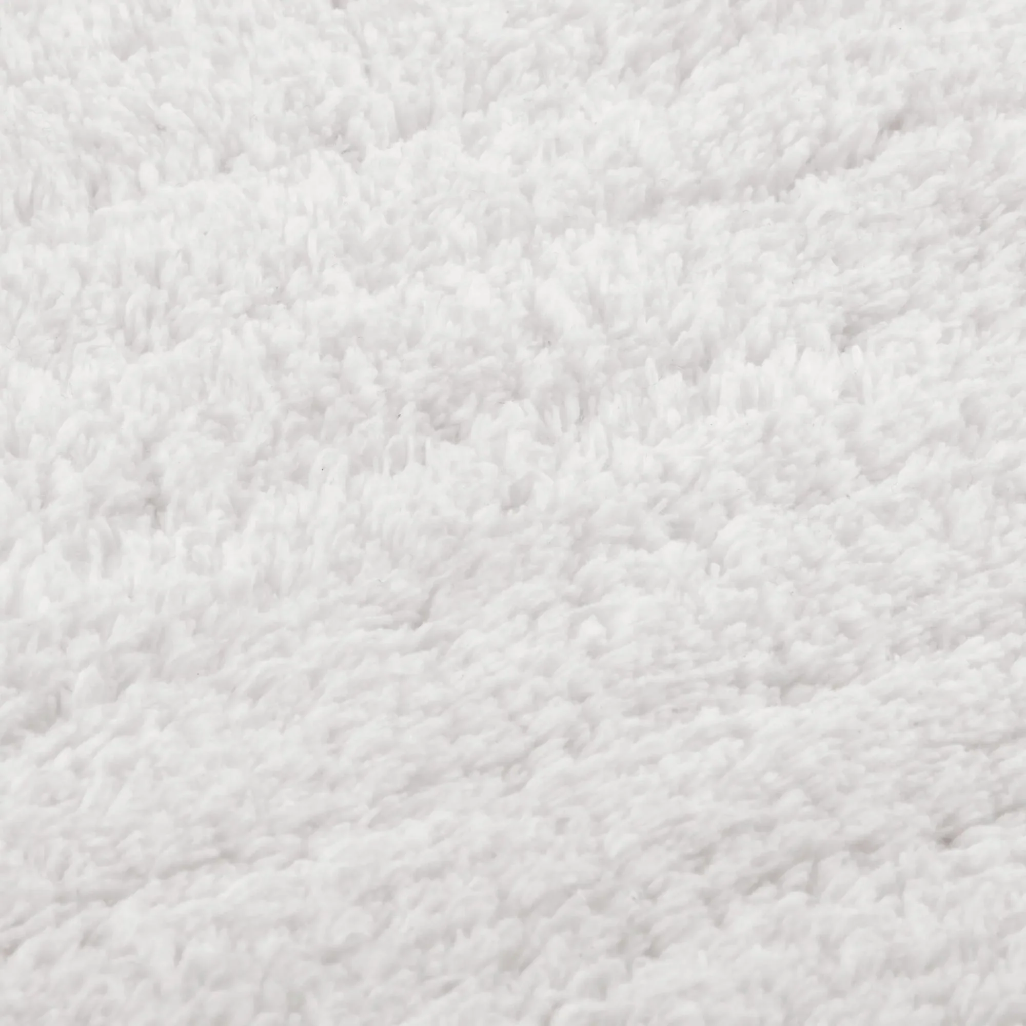 Soft and Absorbent White Cotton Rug - Image 2