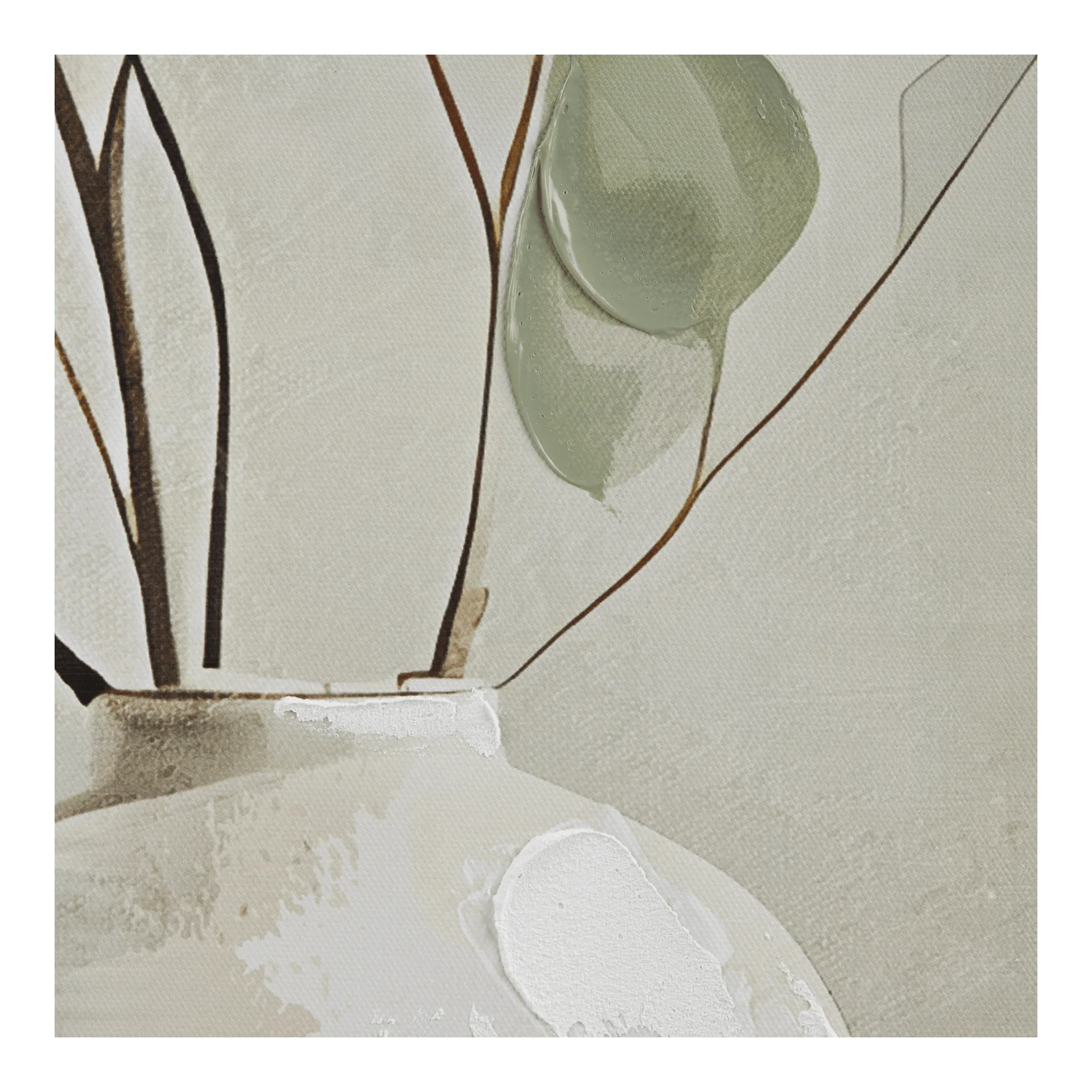 Soft Eucalyptus Framed Art - Image 3