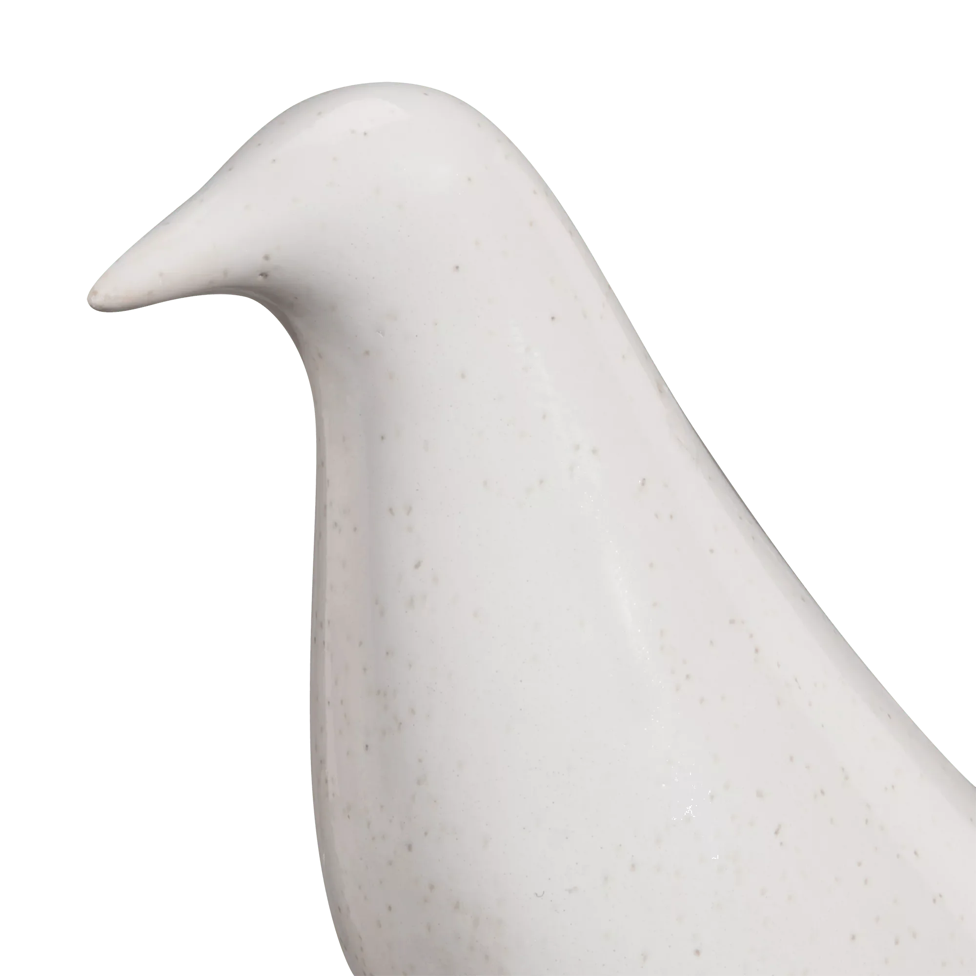 Speckled Ceramic Decorative Bird - Image 2