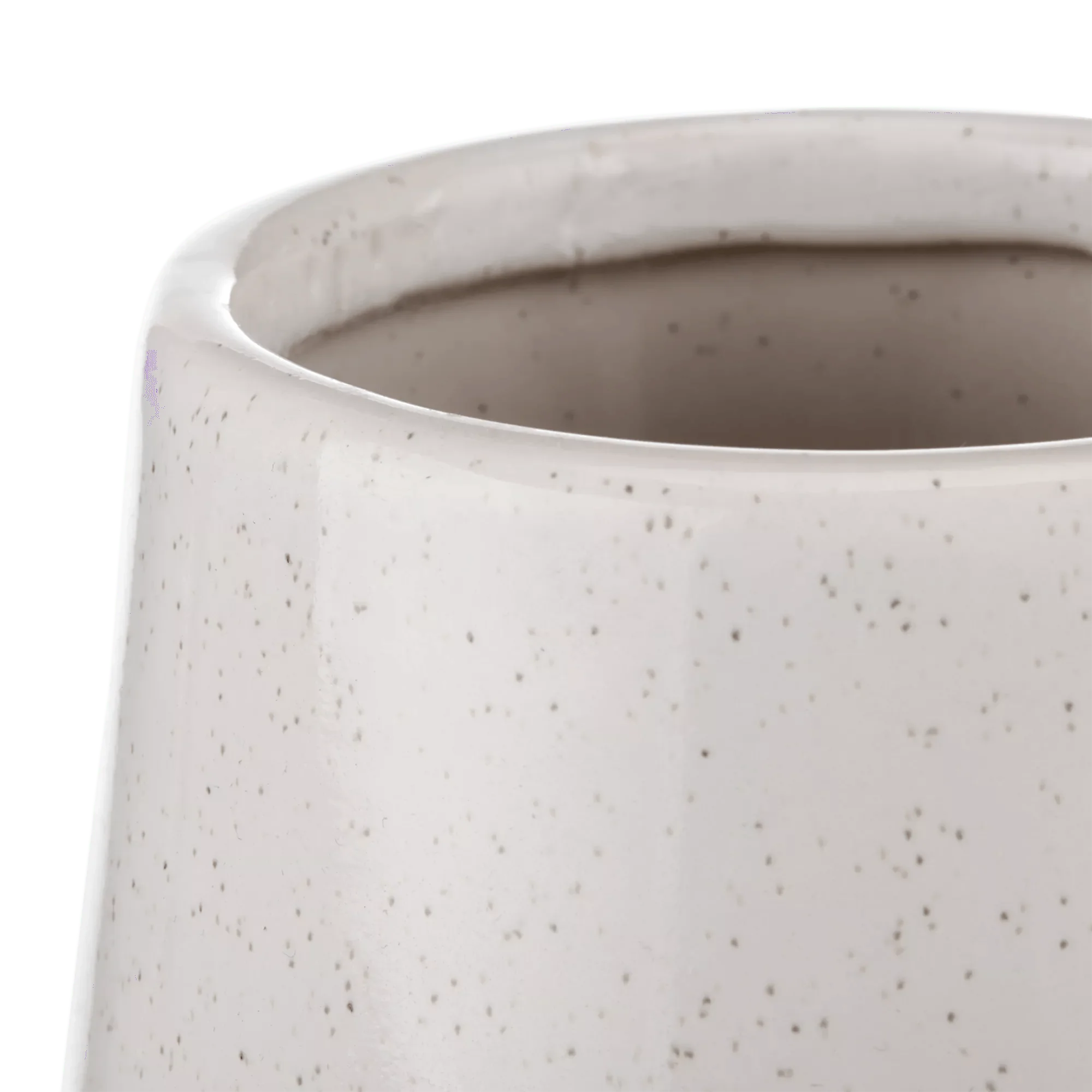 Speckled Ceramic Floor Vase - Image 8