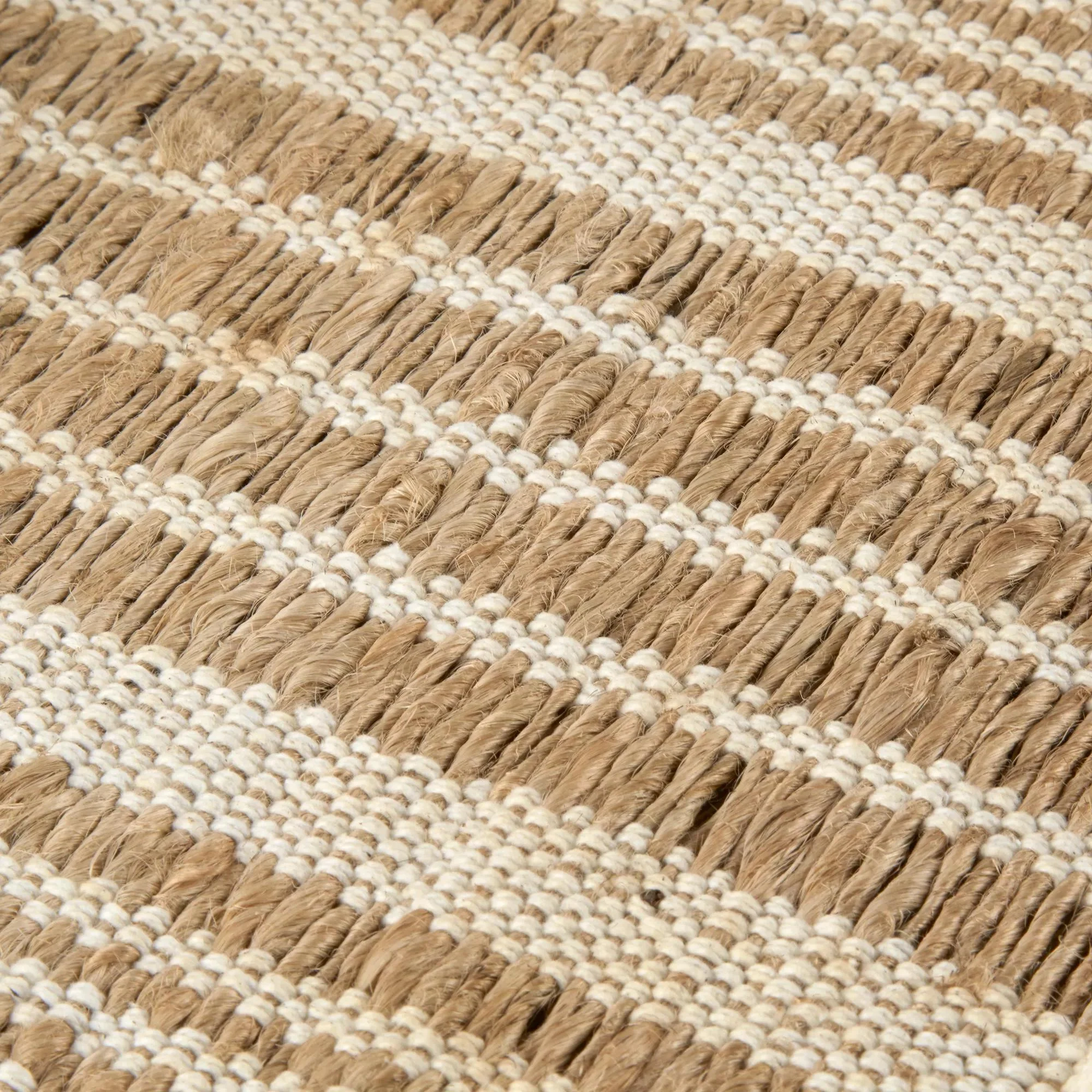 Striped Natural Table Runner - Image 2