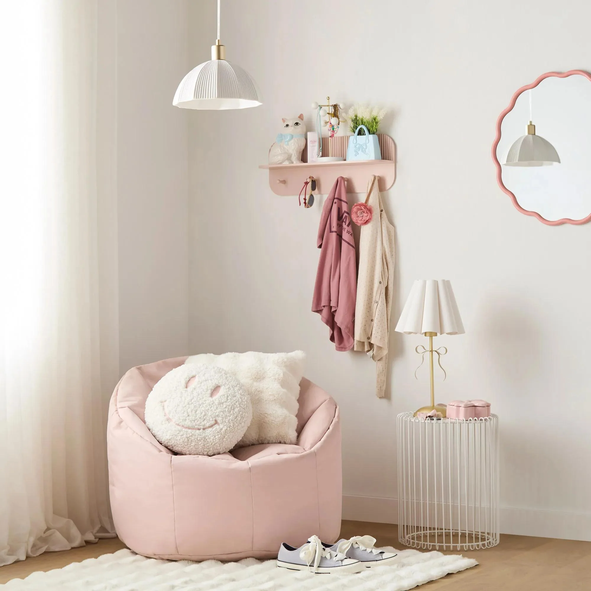 Wall Shelf with Hooks - Image 4