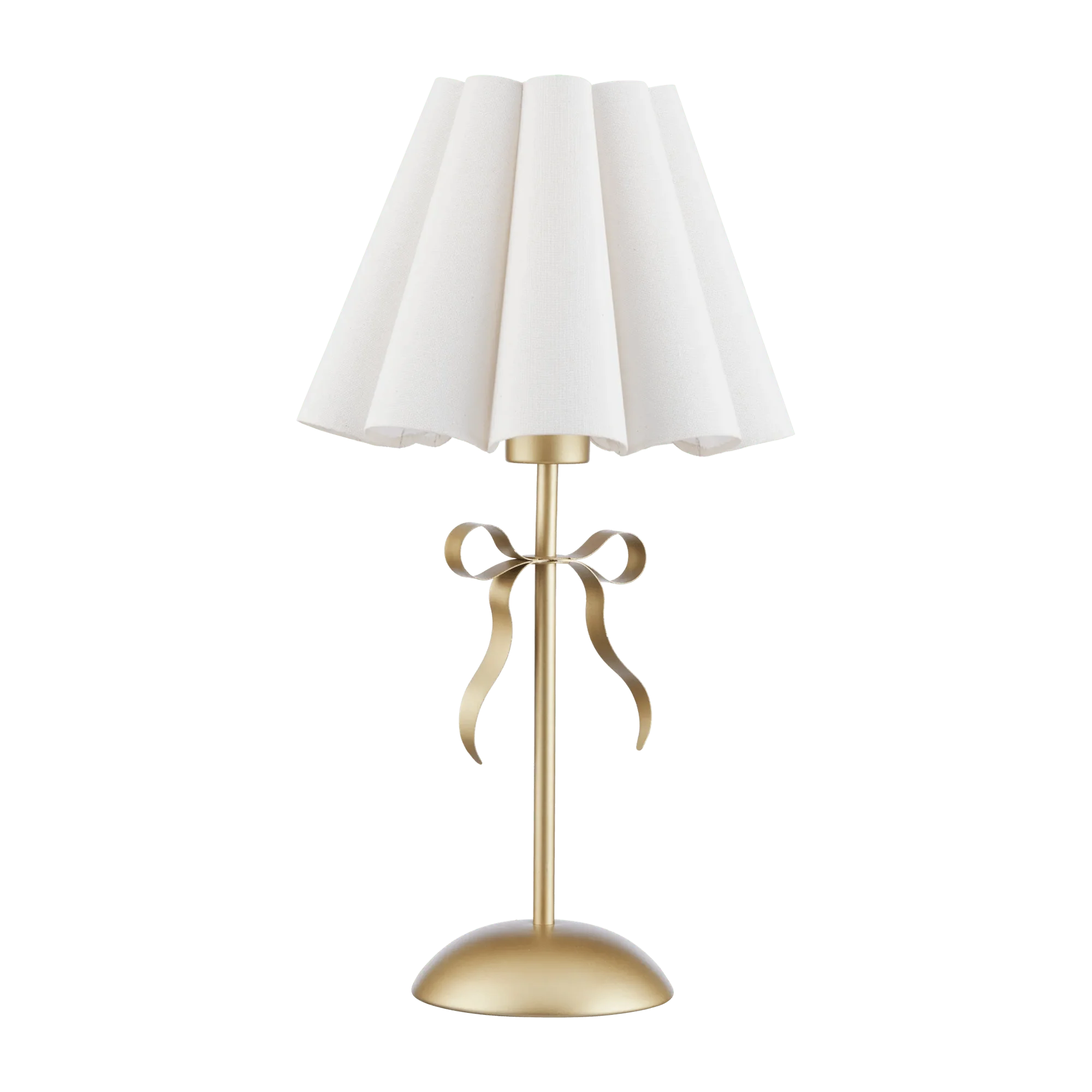 Table Lamp With Cream Shade - Image 6