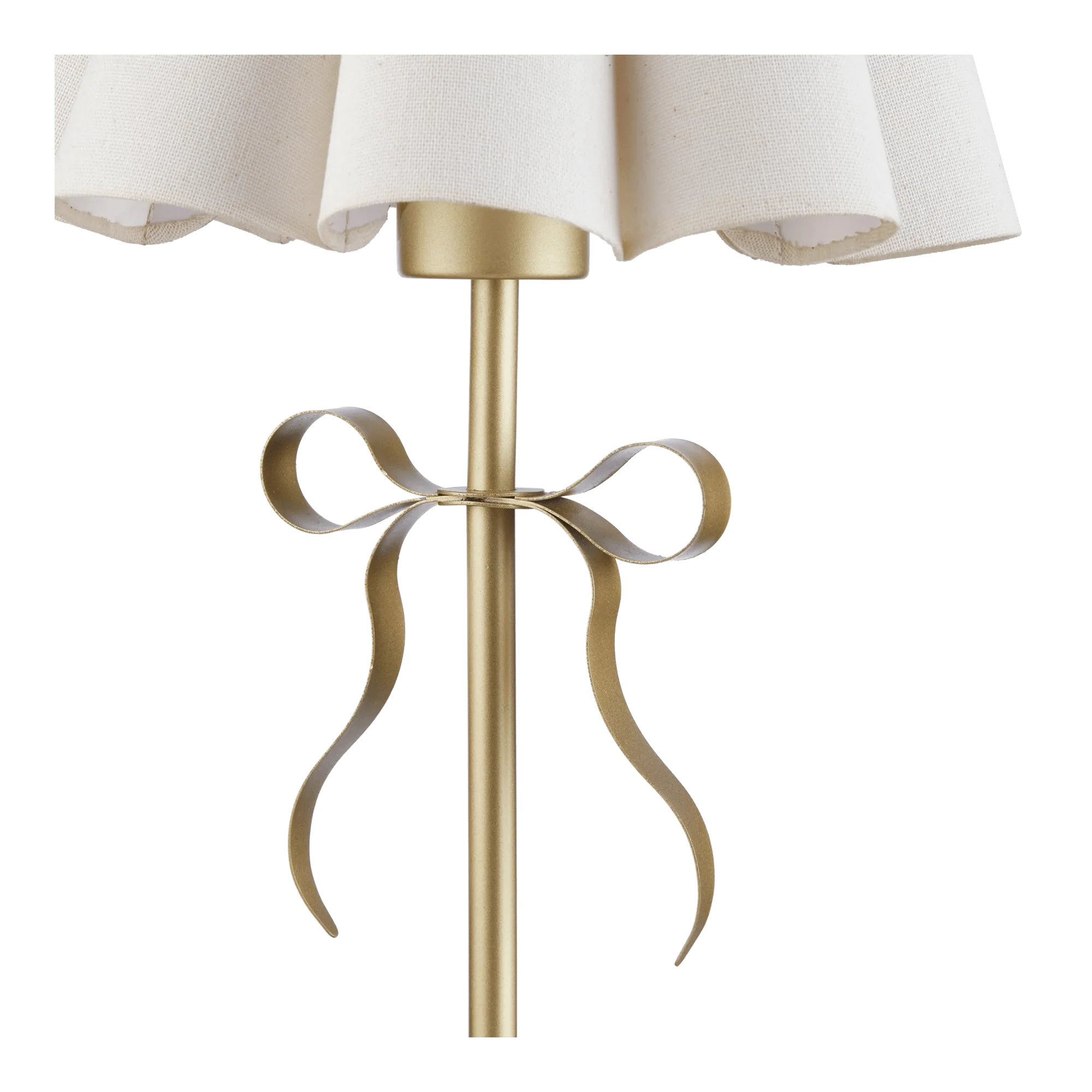 Table Lamp With Cream Shade - Image 7